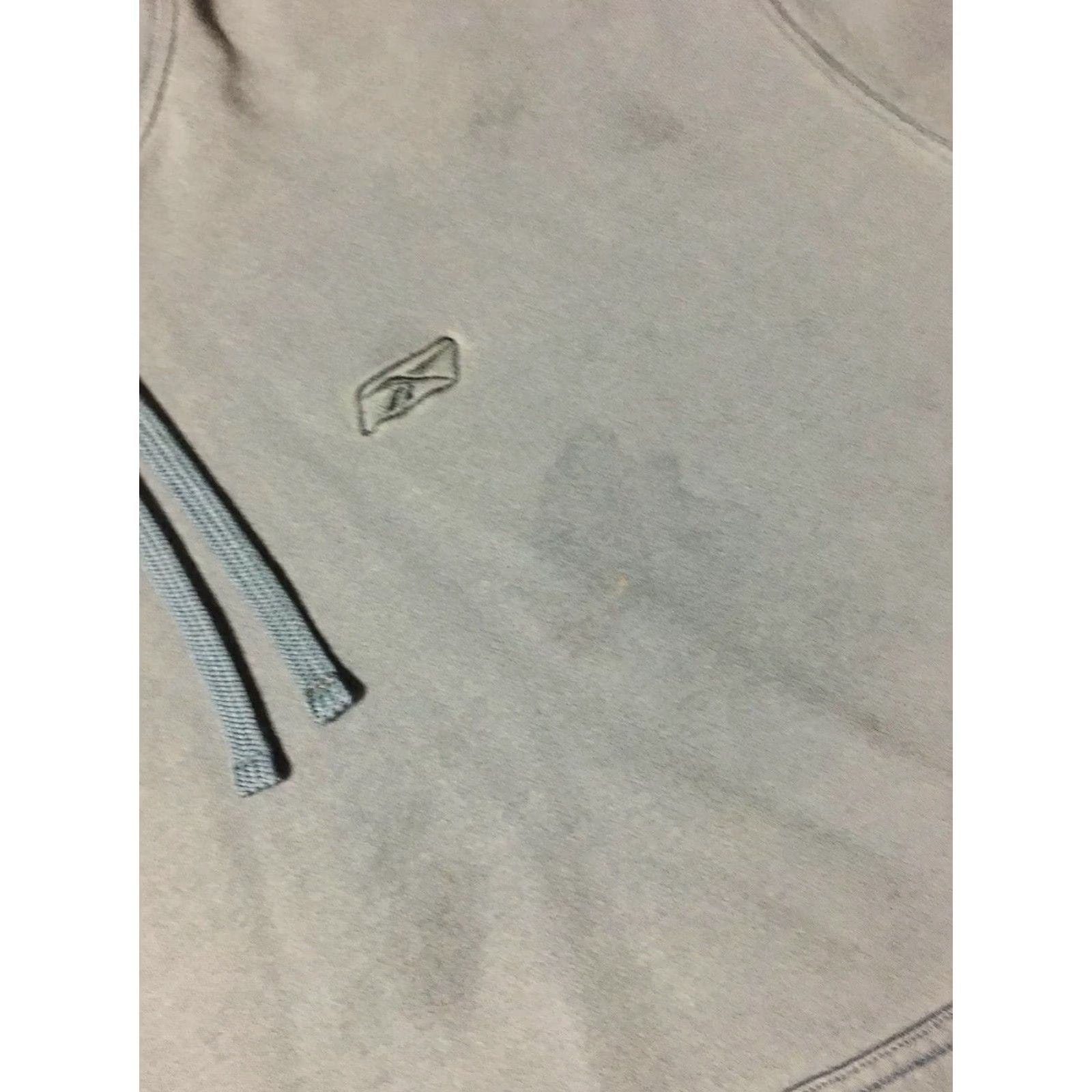 Reebok VINTAGE Reebok Hoodie Shirt XL Blue Grunge 90s Punk Hip Hop Retro Rock USA Sports Classic Pullover Mens Size US XL / EU 56 / 4 - 2 Thumbnail