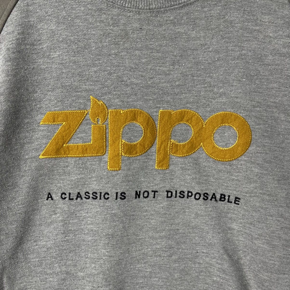 Zippo Vintage Zippo Logo Raglan Sweatshirt American Classic Size US L / EU 52-54 / 3 - 3 Thumbnail