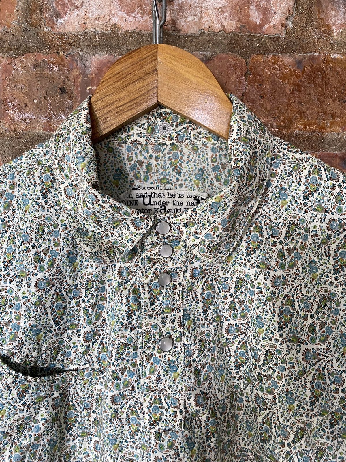 Kazuki Kuraishi × Levi's Vintage Clothing × Takahiromiyashita The Soloist. SS10 Levi's x Takahiro Miyashita paisley pullover Size US M / EU 48-50 / 2 - 6 Thumbnail