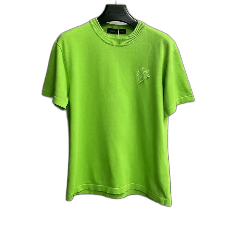 Louis Vuitton Louis Vuitton Green Short Sleeve TShirt-2506 Size US S / EU 44-46 / 1 - 1 Thumbnail