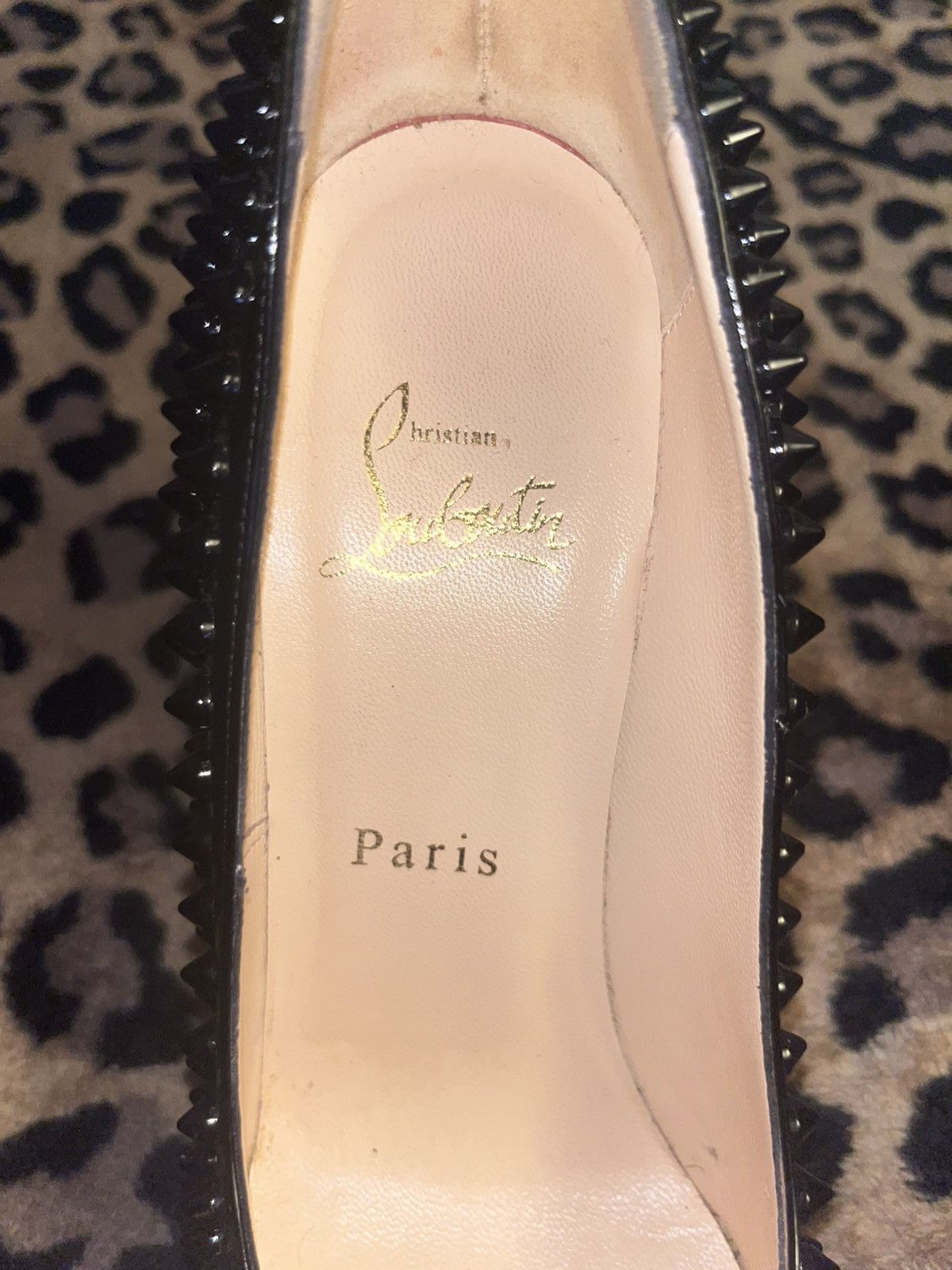 Christian Louboutin Christian Louboutin patent alti spiked heels Size US 6.5 / IT 36.5 - 5 Thumbnail