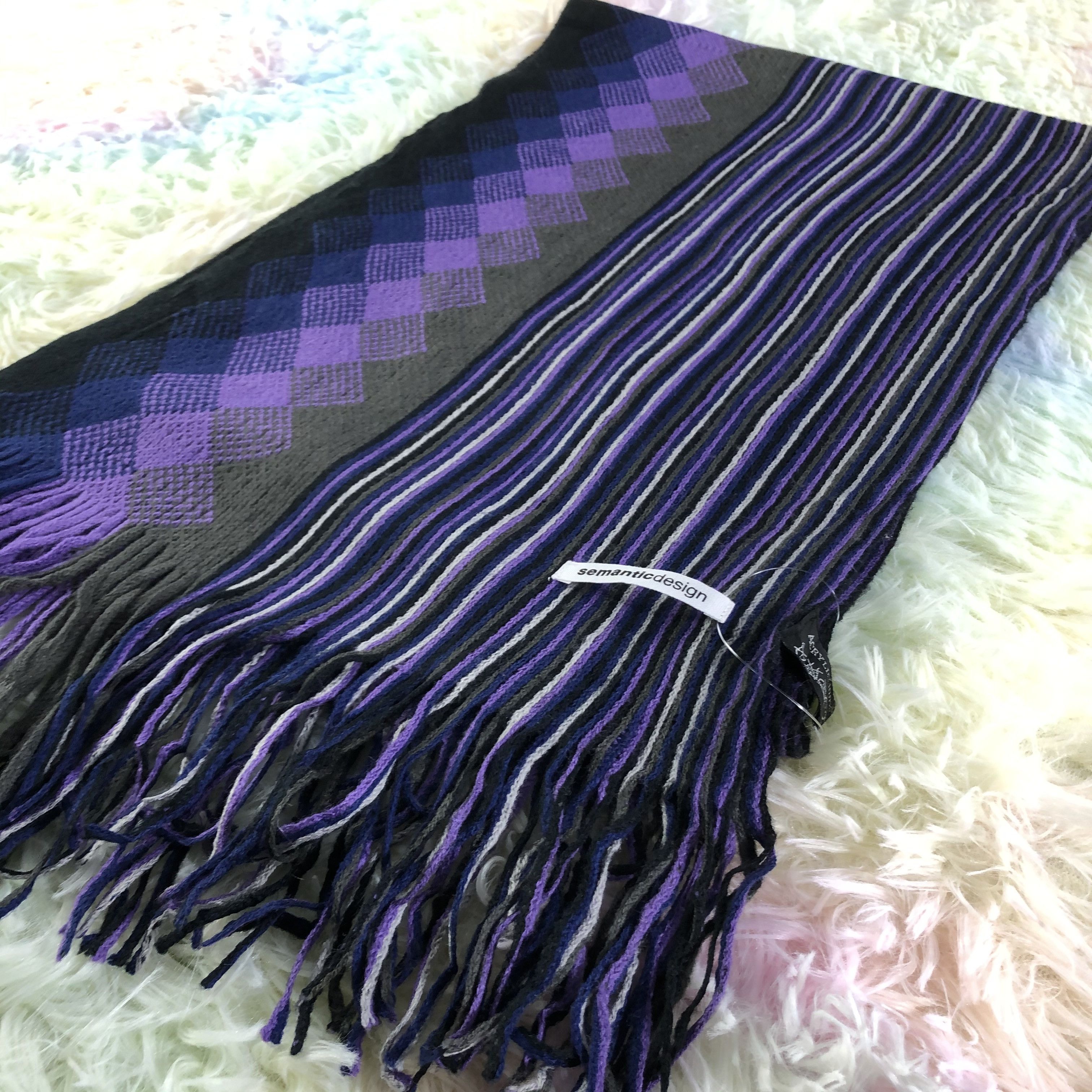 semanticdesign Semantic Design Scarf / Muffler / Neckwear - KM292 Size ONE SIZE - 3 Thumbnail