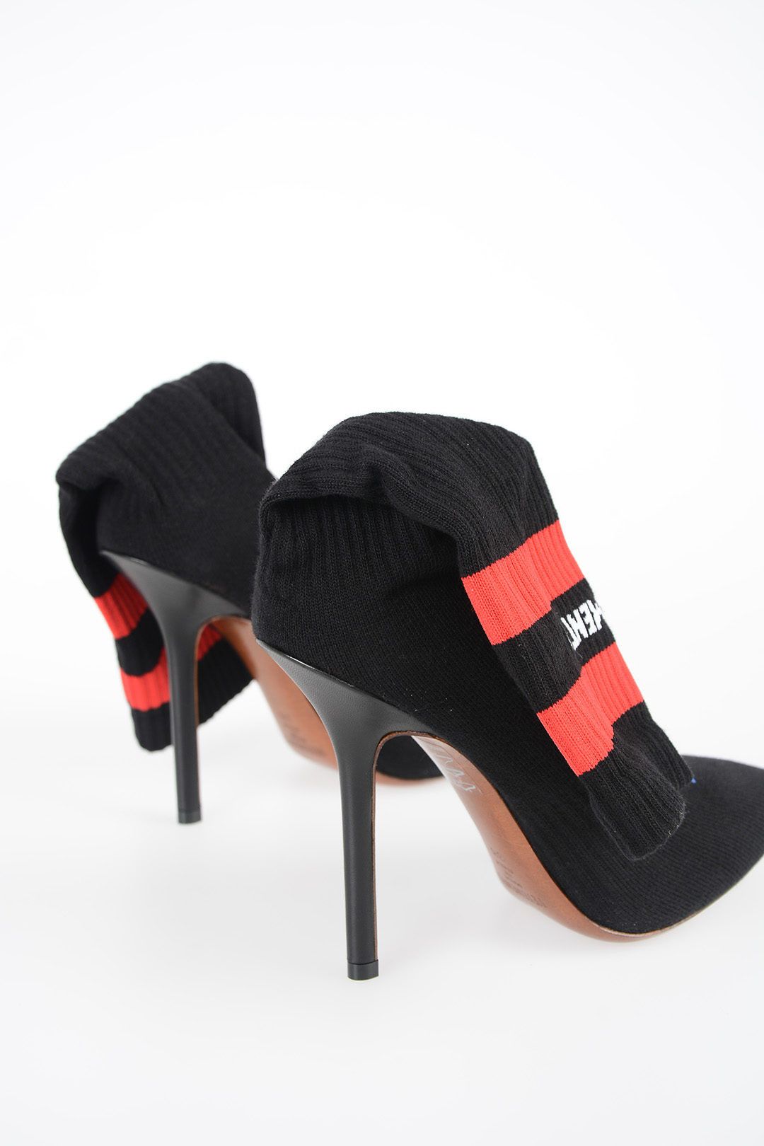 Vetements og1mm0824 Fabric Socks Boots in Black Size US 5 / IT 35 - 4 Thumbnail