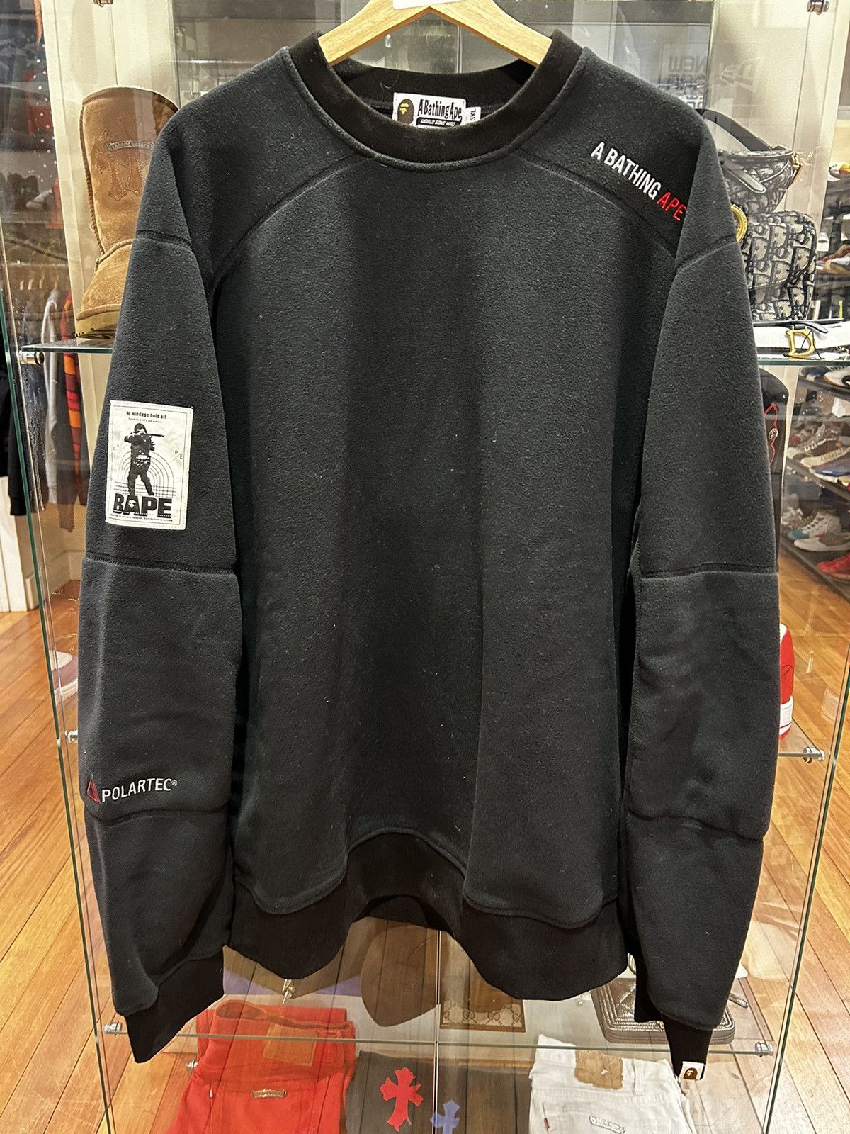 Bape × Polartec Bape Polartec Crewneck Size US XXL / EU 58 / 5 - 1 Thumbnail