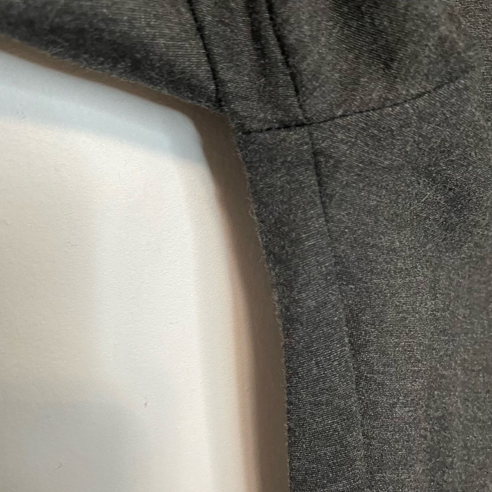 Betabrand Betabrand Grey Pants PM Womens Pockets Pull On Straight Leg Size 31" - 2 Thumbnail