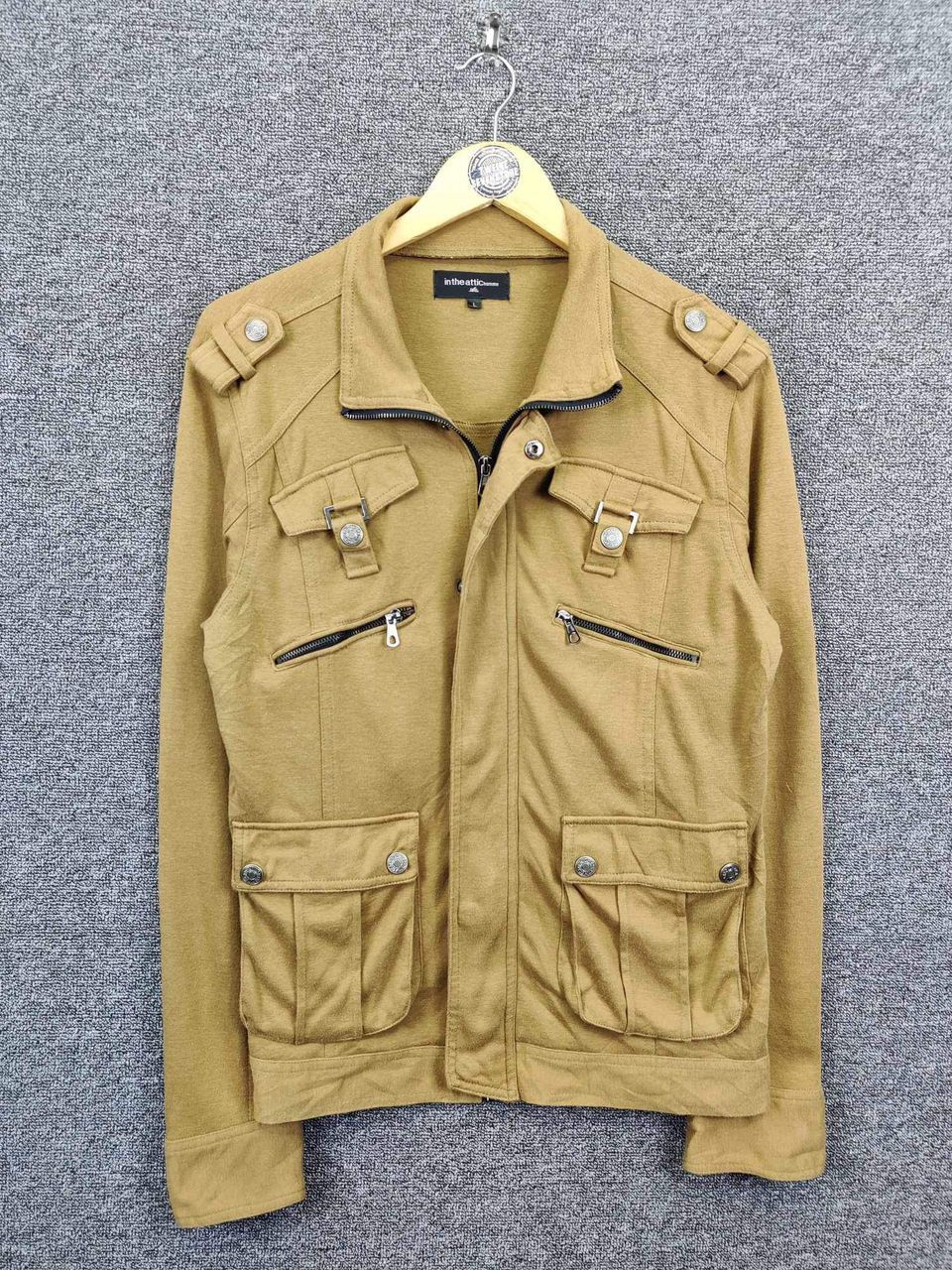 Vintage In The Attic Bondage Punk Style Utility Jacket