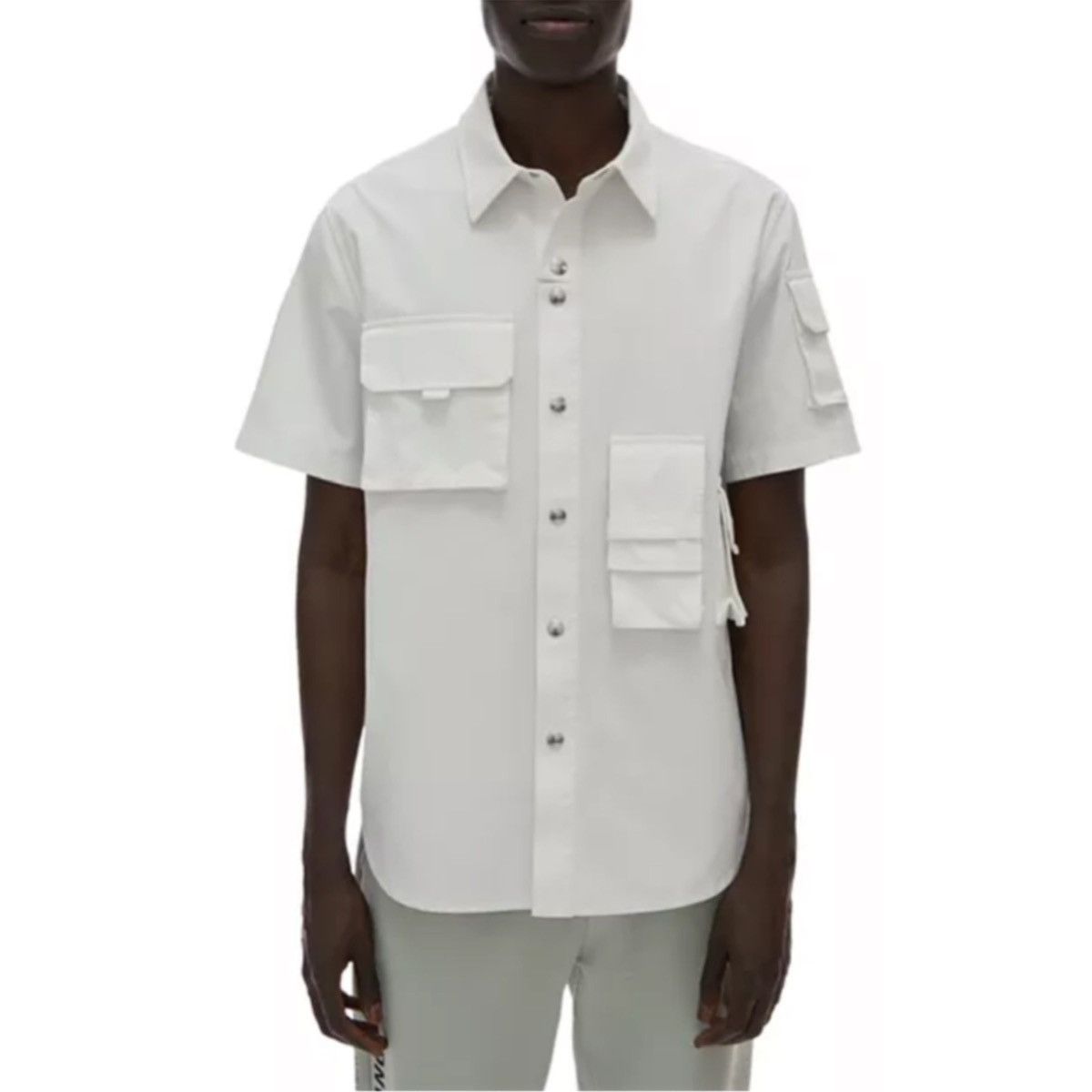 Helmut Lang HELMUT LANG CARGO UTILITY SS SHIRT-JACKET Size US M / EU 48-50 / 2 - 7 Thumbnail