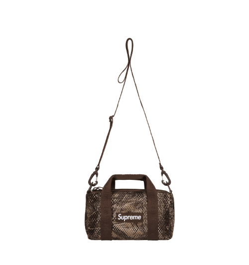 Supreme Mesh Mini Duffle Bag TrueTimber Kanati Camo