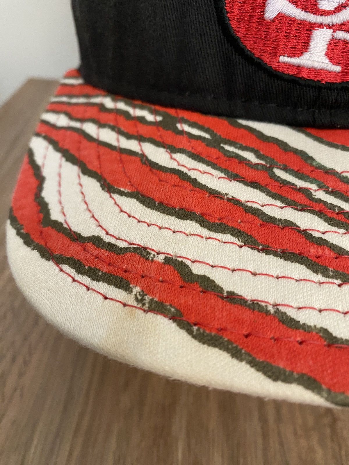 NFL × Vintage × Zubaz Vintage 90’s San Francisco 49ers Zubaz Pro Line Snap Back Size ONE SIZE - 3 Thumbnail