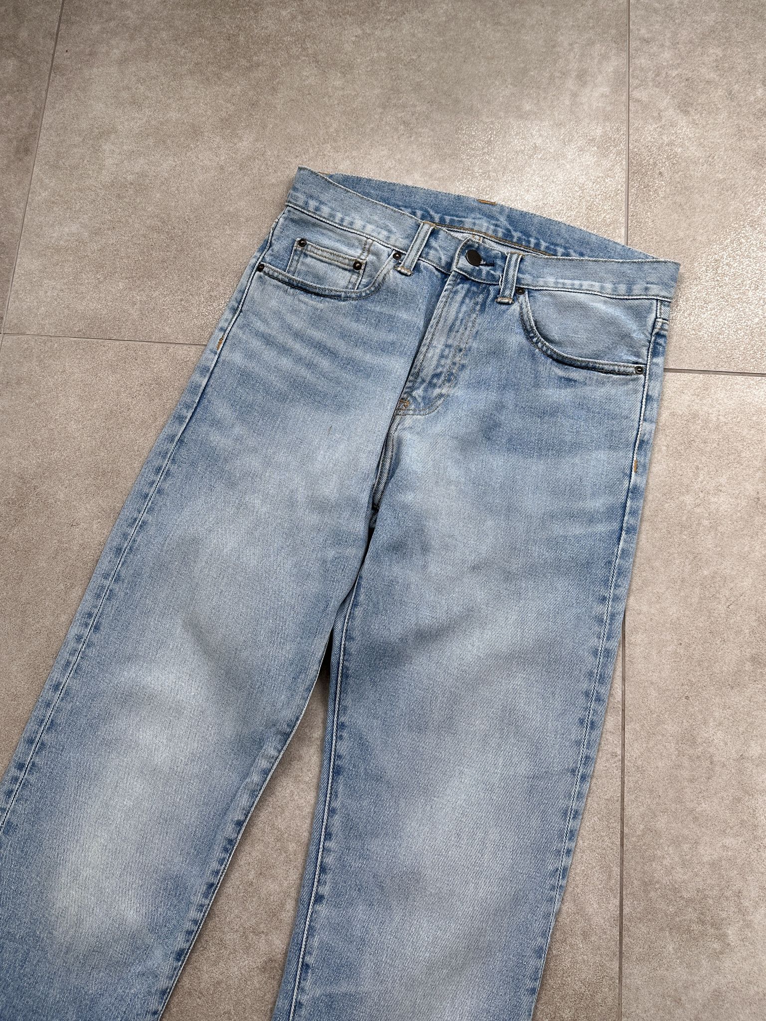 Carhartt Carhartt Pontiac Blue Denim Pants Jeans Size US 30 / EU 46 - 6 Thumbnail