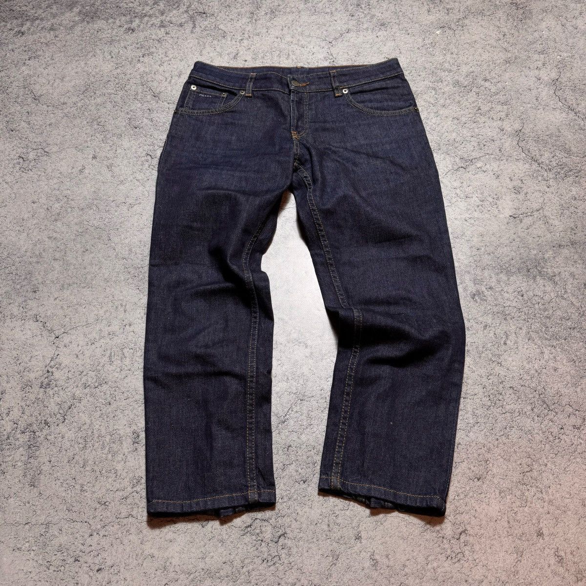 Prada Vintage Prada Zipper Pants Size 28" / US 6 / IT 42 - 2 Thumbnail