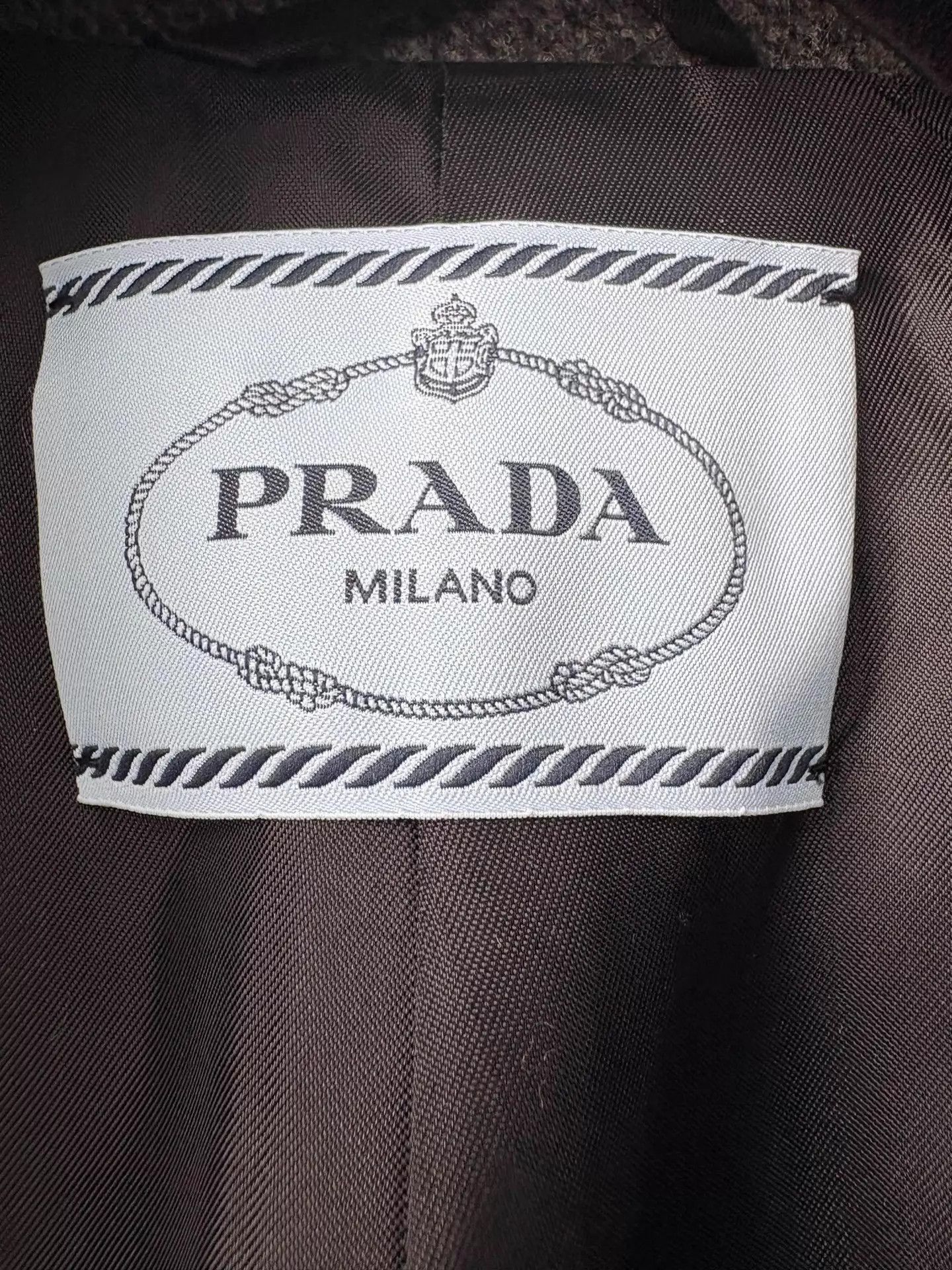 Prada Prada Gray 100% Wool Two Pockets Lapel IT38 Blazer Size XS / US 0-2 / IT 36-38 - 8 Thumbnail