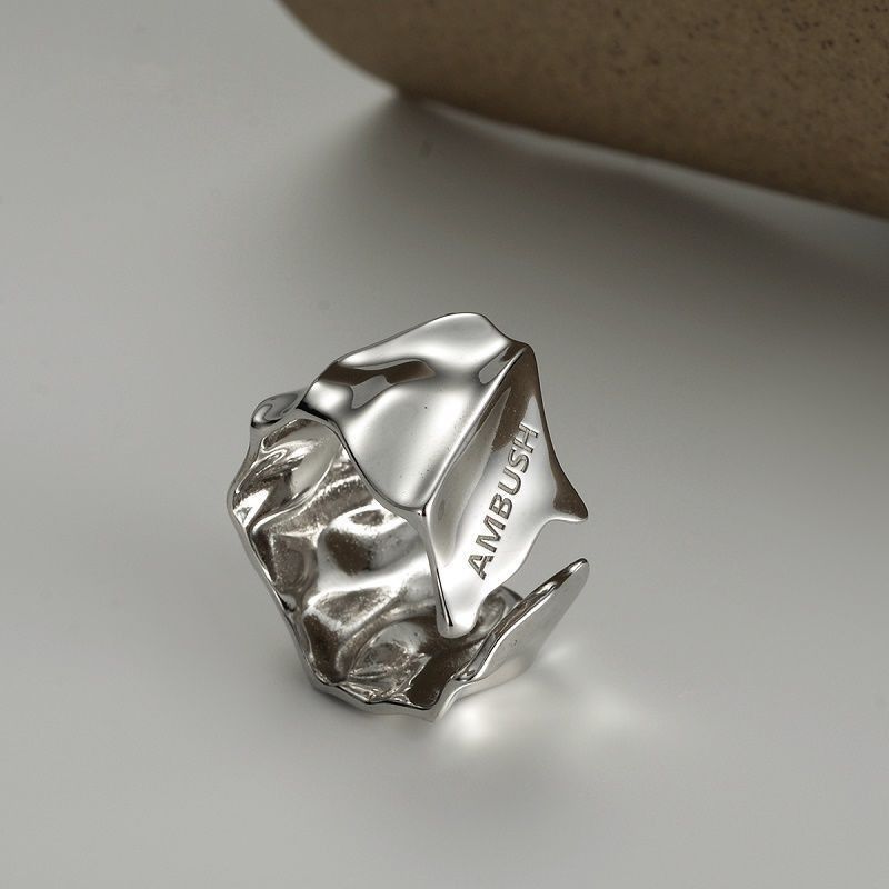 Jewelry New Design Jewelry Rings Open Size Chrome Ring (Size 7-13) Size ONE SIZE - 1 Thumbnail