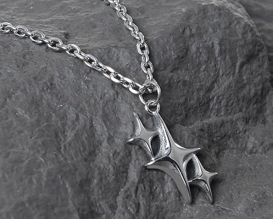 Japanese Brand × Jewelry Star pendant chain retro punk necklace aesthetic Size ONE SIZE - 4 Thumbnail