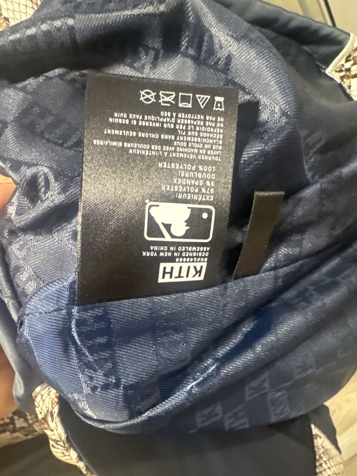 Kith × New York Yankees kith snakeskin yankee jacket Size US XL / EU 56 / 4 - 4 Thumbnail
