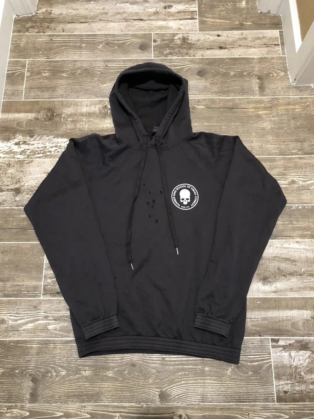 Number (N)ine Number (N)ine School of Visual Comedy Skull Hoodie