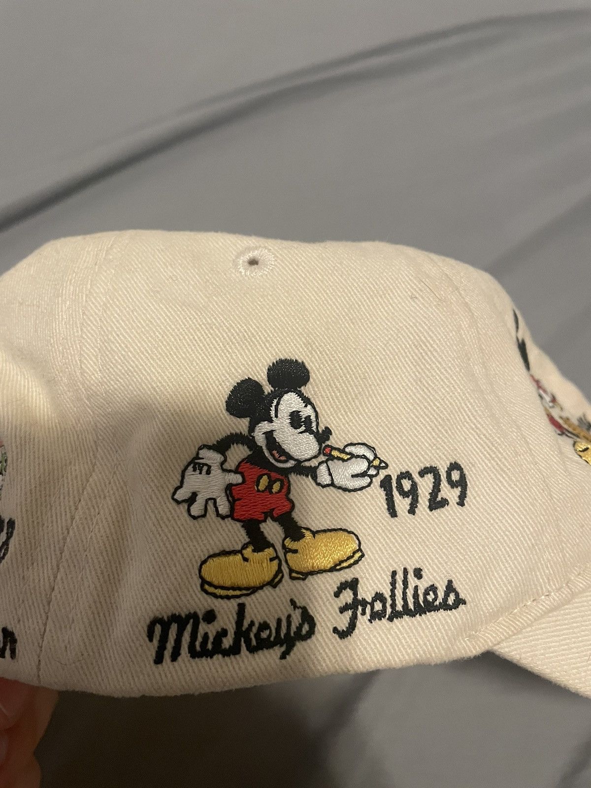 Disney 6 panel Mickey Eras Hat Size ONE SIZE - 6 Thumbnail