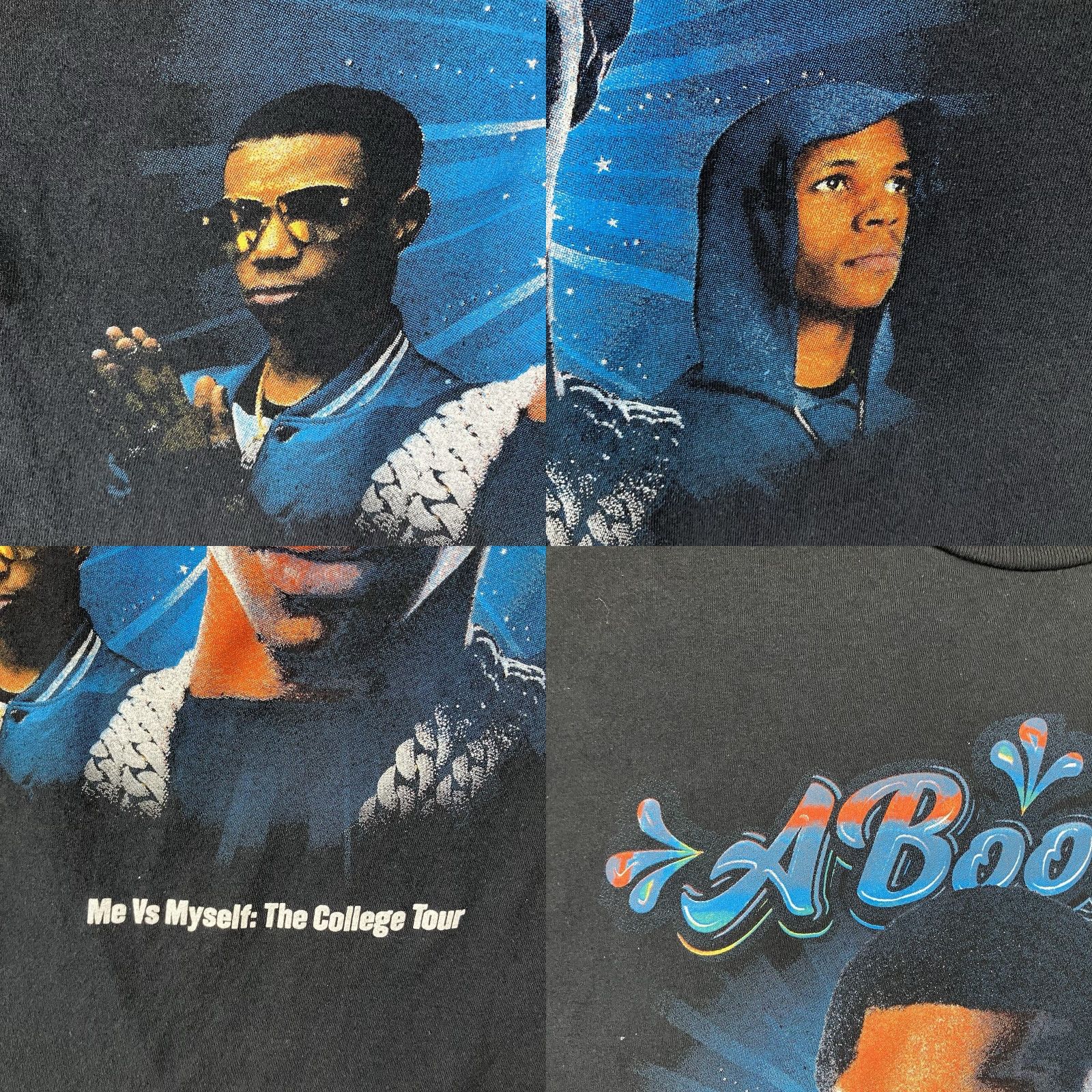 Fruit Of The Loom A BOOGIE WIT DA HOODIE Rap Tee Medium Hip Hop Concert Tour Toosii Kaliii Fruit of the Loom Black T-Shirt Unisex Adults M Size US M / EU 48-50 / 2 - 8 Thumbnail