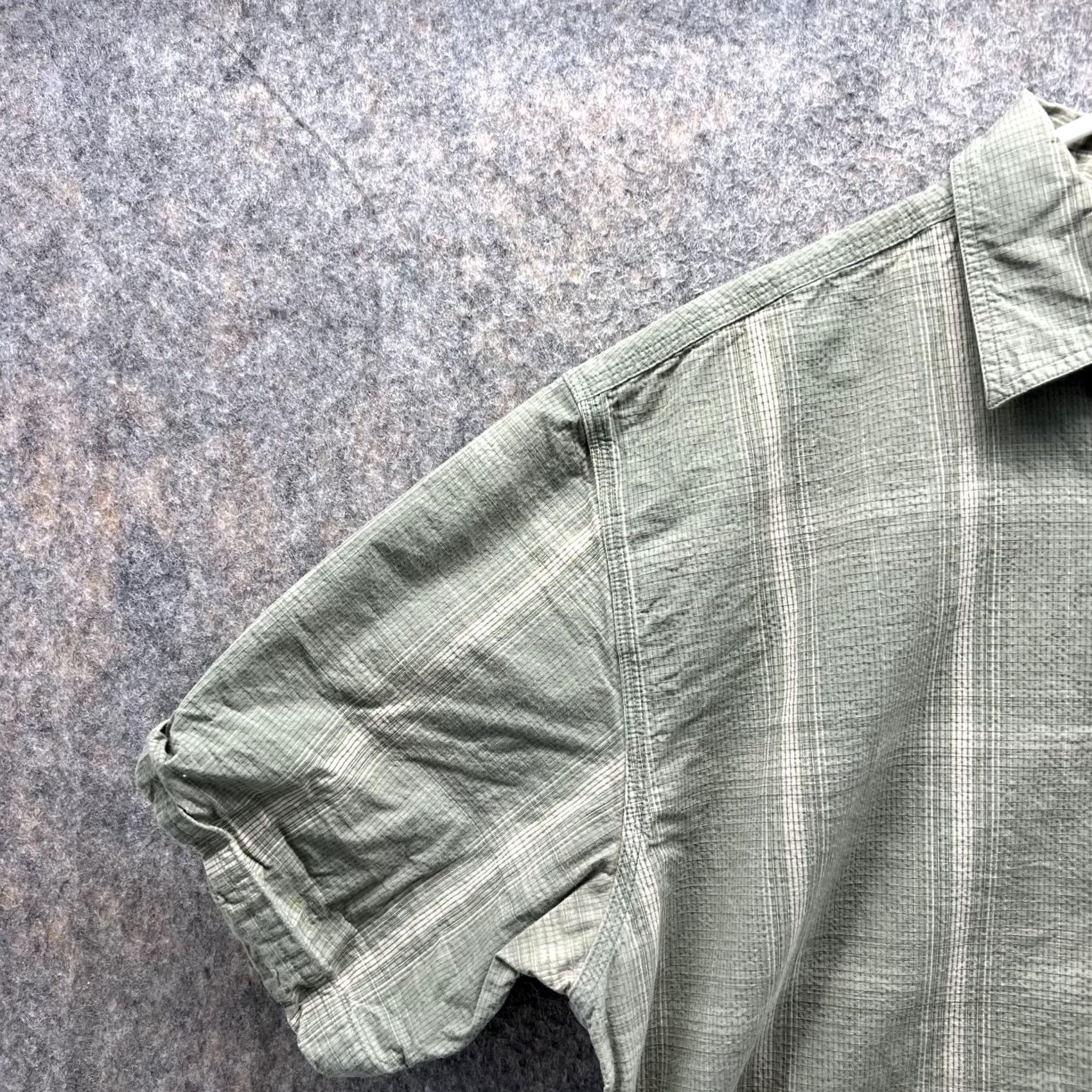 Carhartt VINTAGE Carhartt Shirt Men L Adult Green Casual Button Down Preppy Cotton Check Size US L / EU 52-54 / 3 - 3 Thumbnail