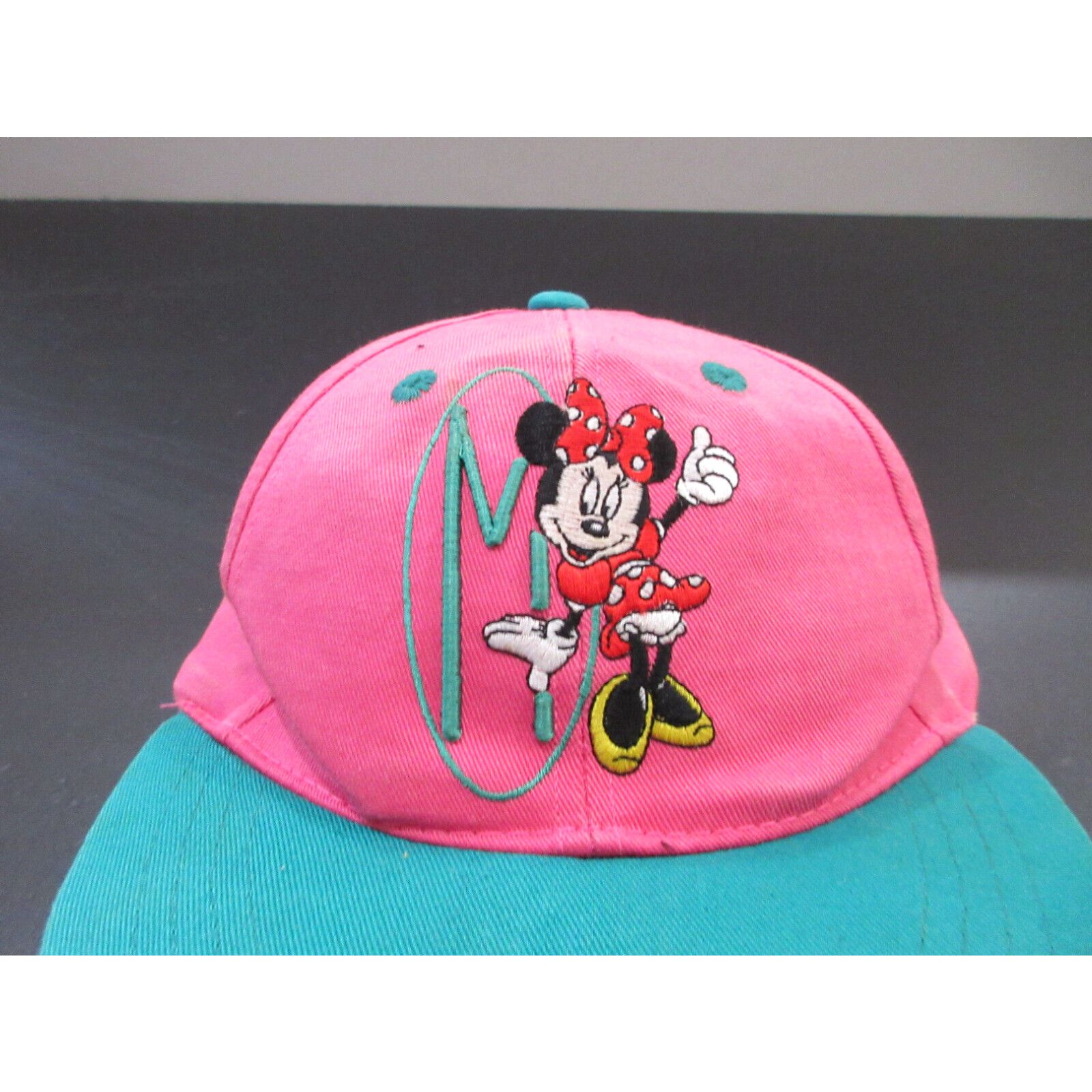 Disney VINTAGE Disney Hat Cap Girls One Size Pink Minnie Mouse Girls ...