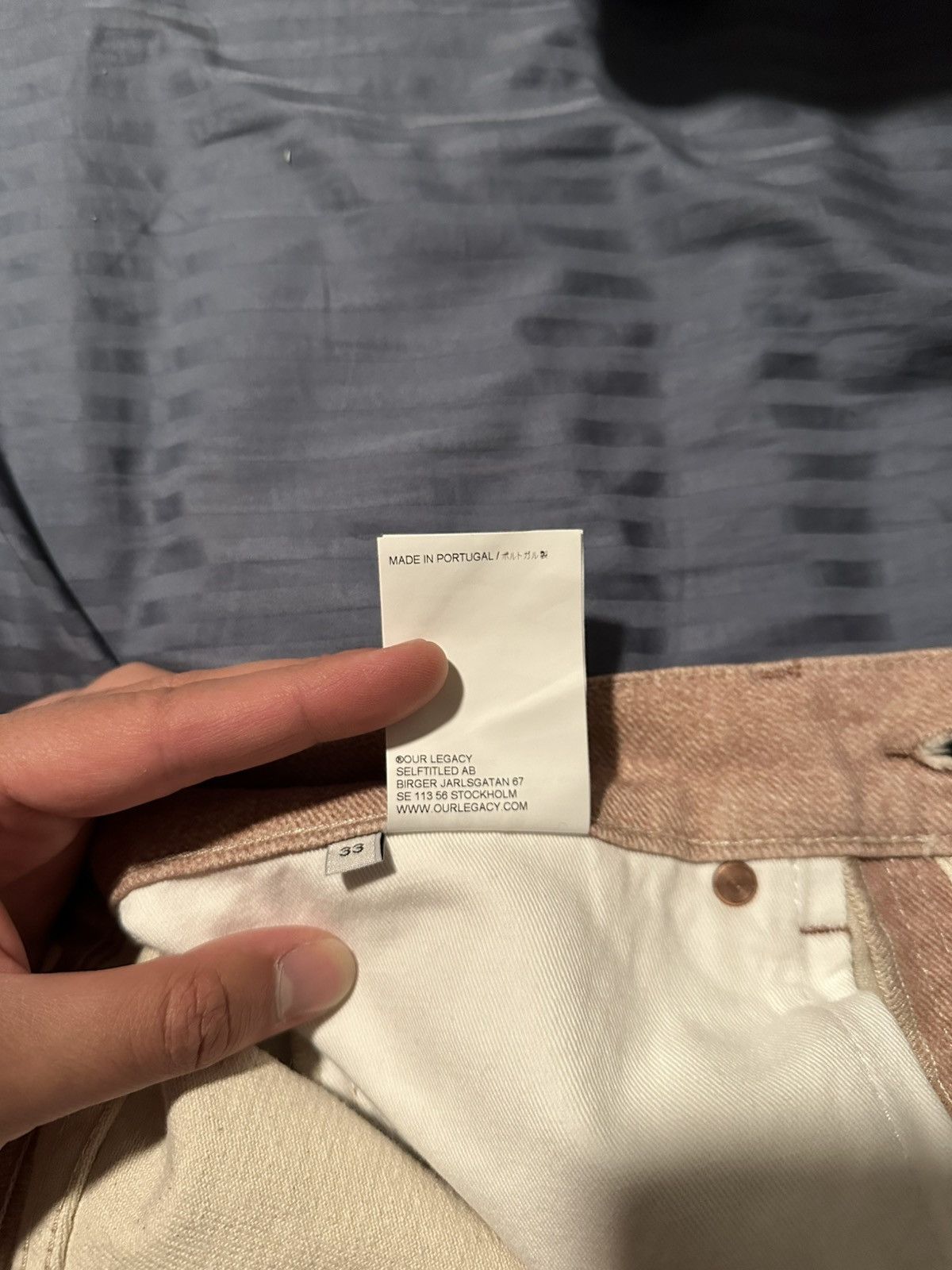 Our Legacy Our Legacy Third Cut Jeans in Pink Size US 33 - 11 Thumbnail