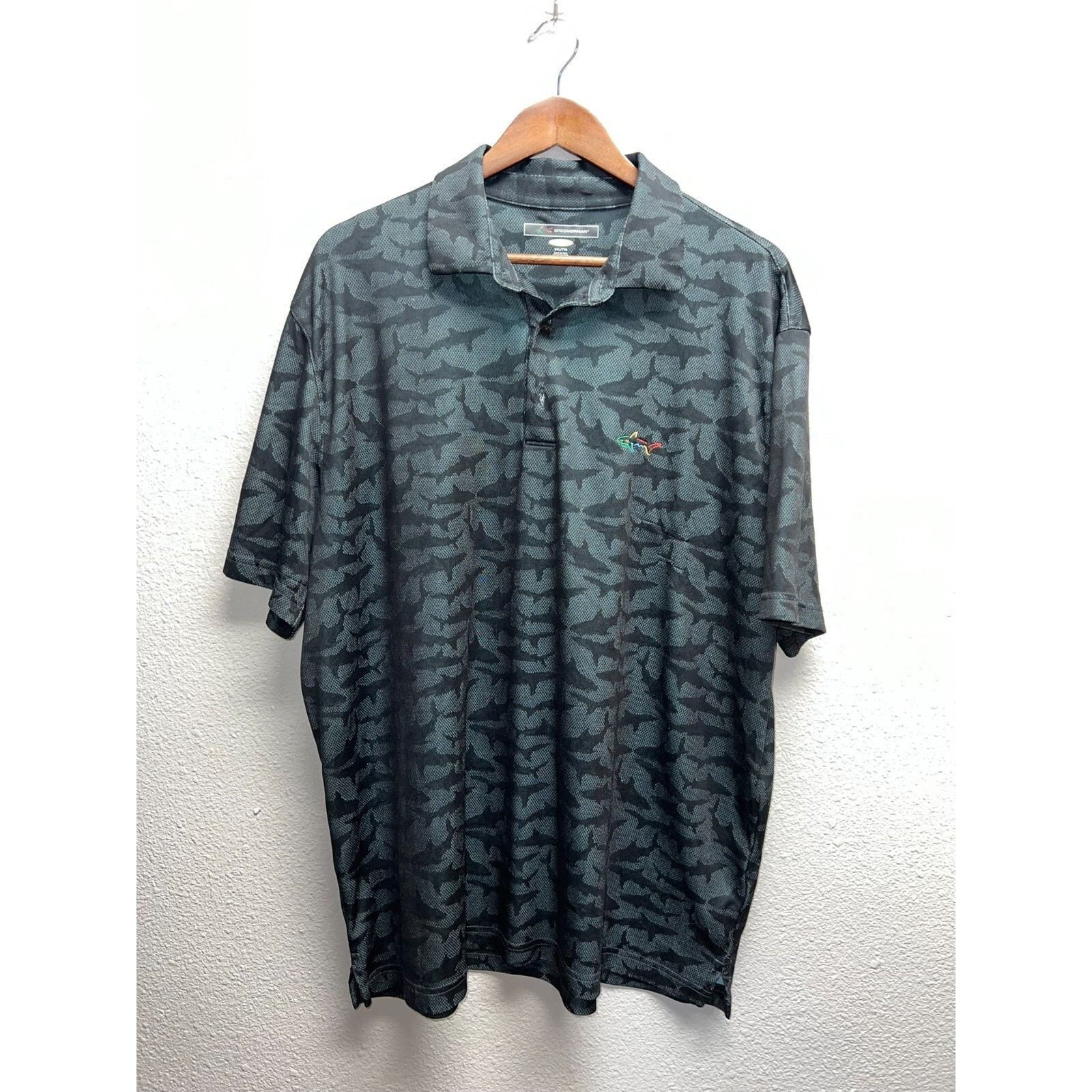 Greg Norman Greg Norman Polo Shirt Golfing Golf Sharks Play Dry Tee 2XL Size US XXL / EU 58 / 5 - 1 Thumbnail