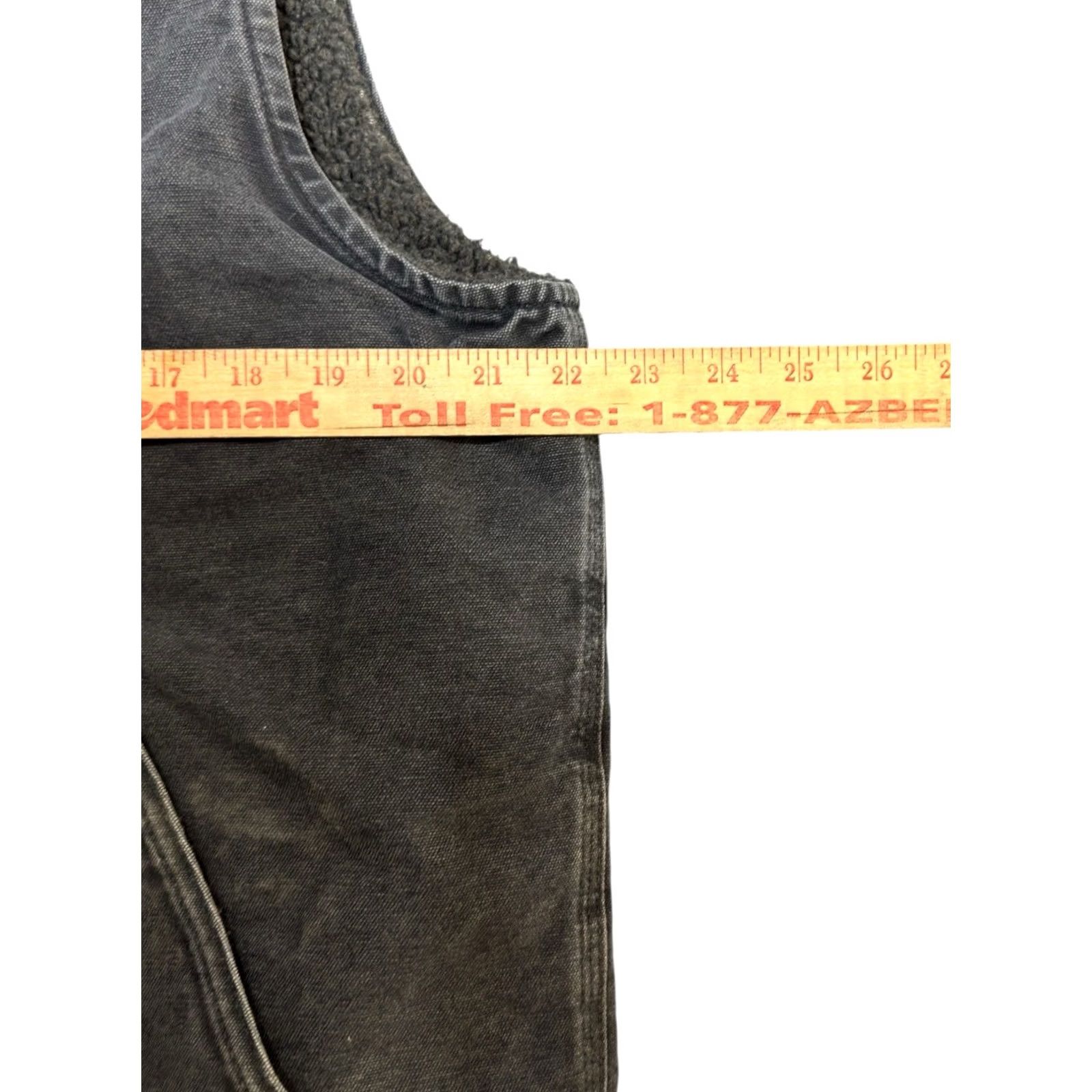 Carhartt VINTAGE Carhartt Vest Shirt Casual Workwear L Tall Black Mid-Length Solid Zip Full Zip Lined Mens Size US L / EU 52-54 / 3 - 4 Thumbnail