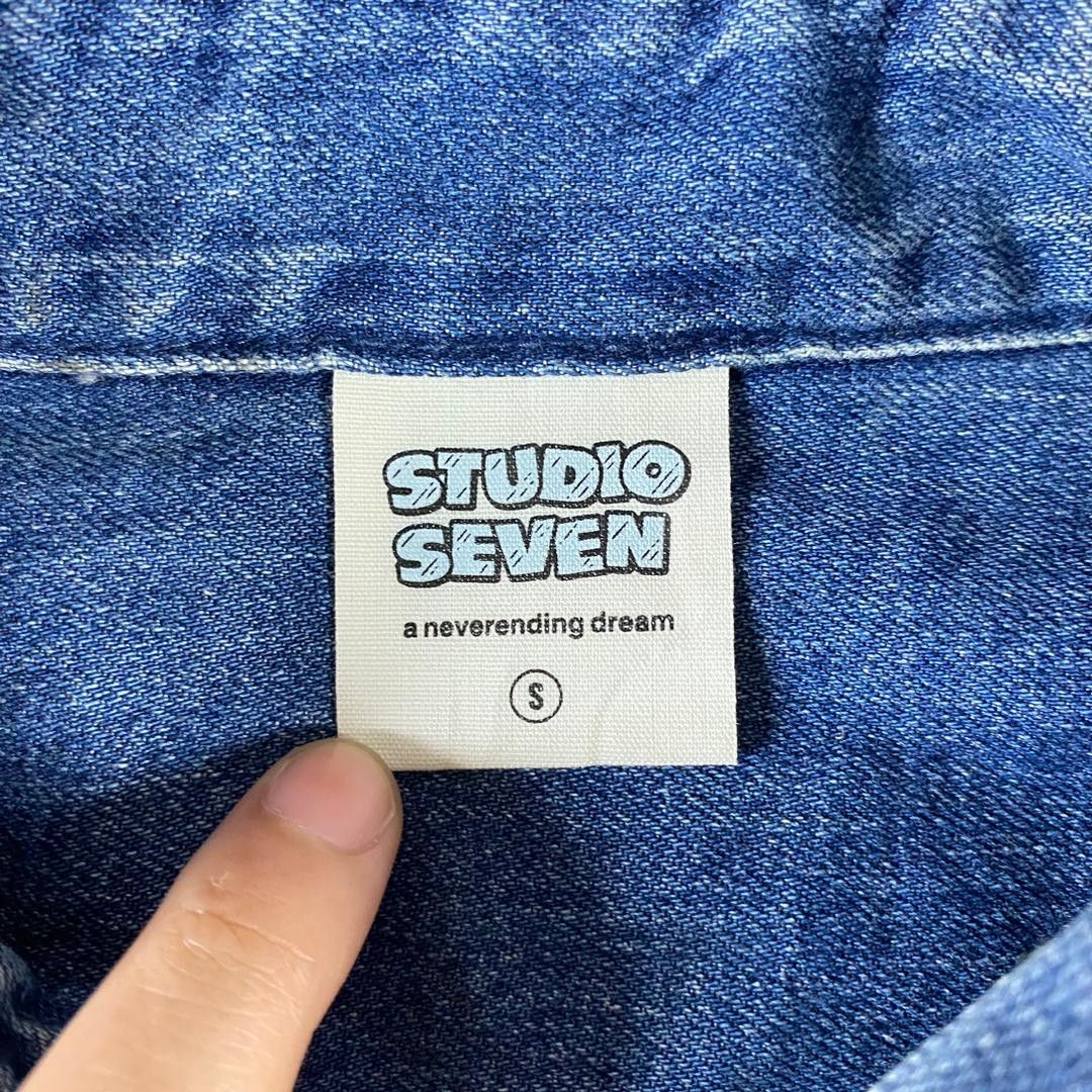Studio Seven Vintage Studio Seven Denim Jacket Size US L / EU 52-54 / 3 - 7 Thumbnail