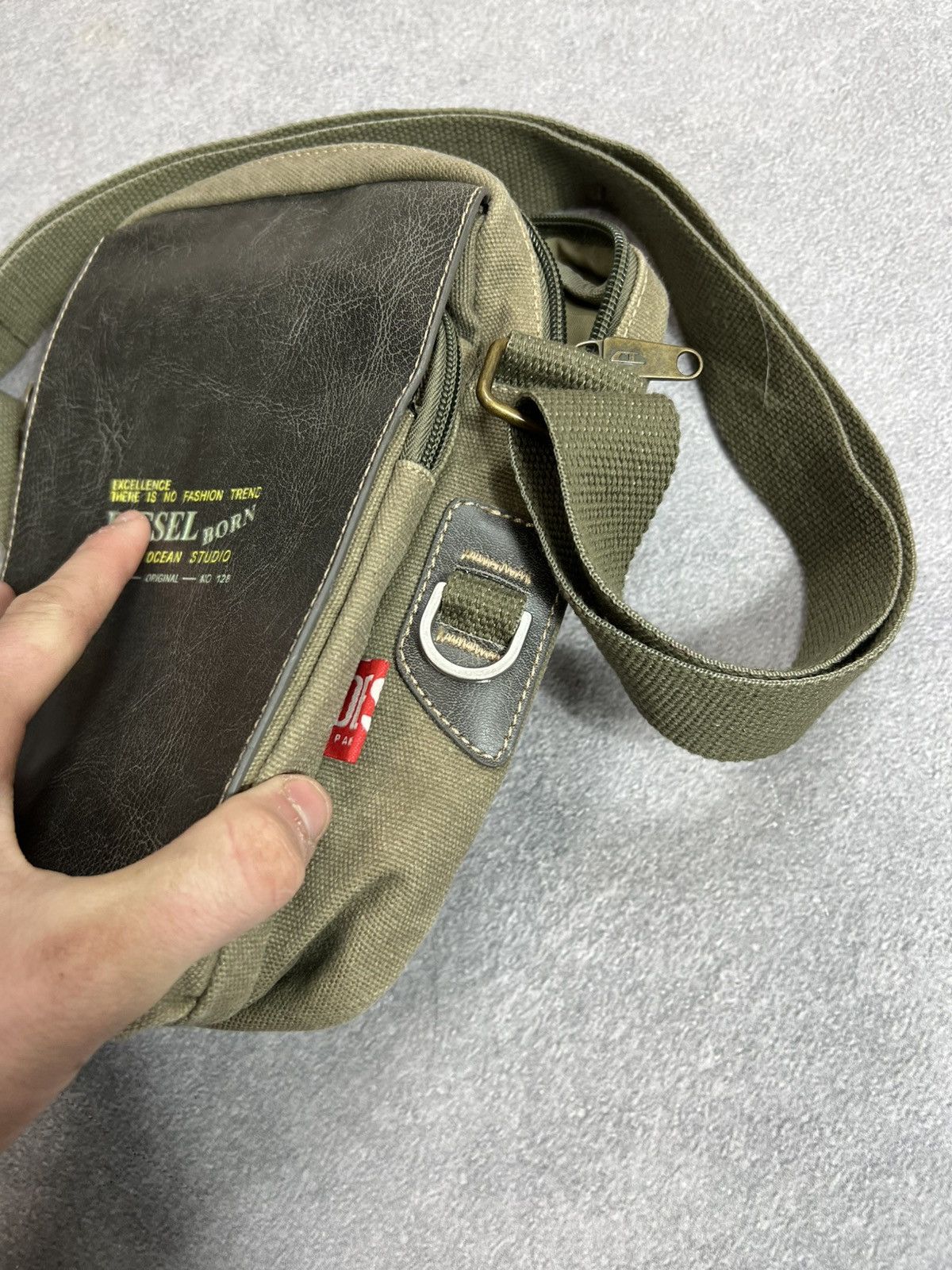 Diesel VTG DIESEL MILLITARY TYPE Y2K ARCHIVE Y2K BAG Size ONE SIZE - 13 Thumbnail