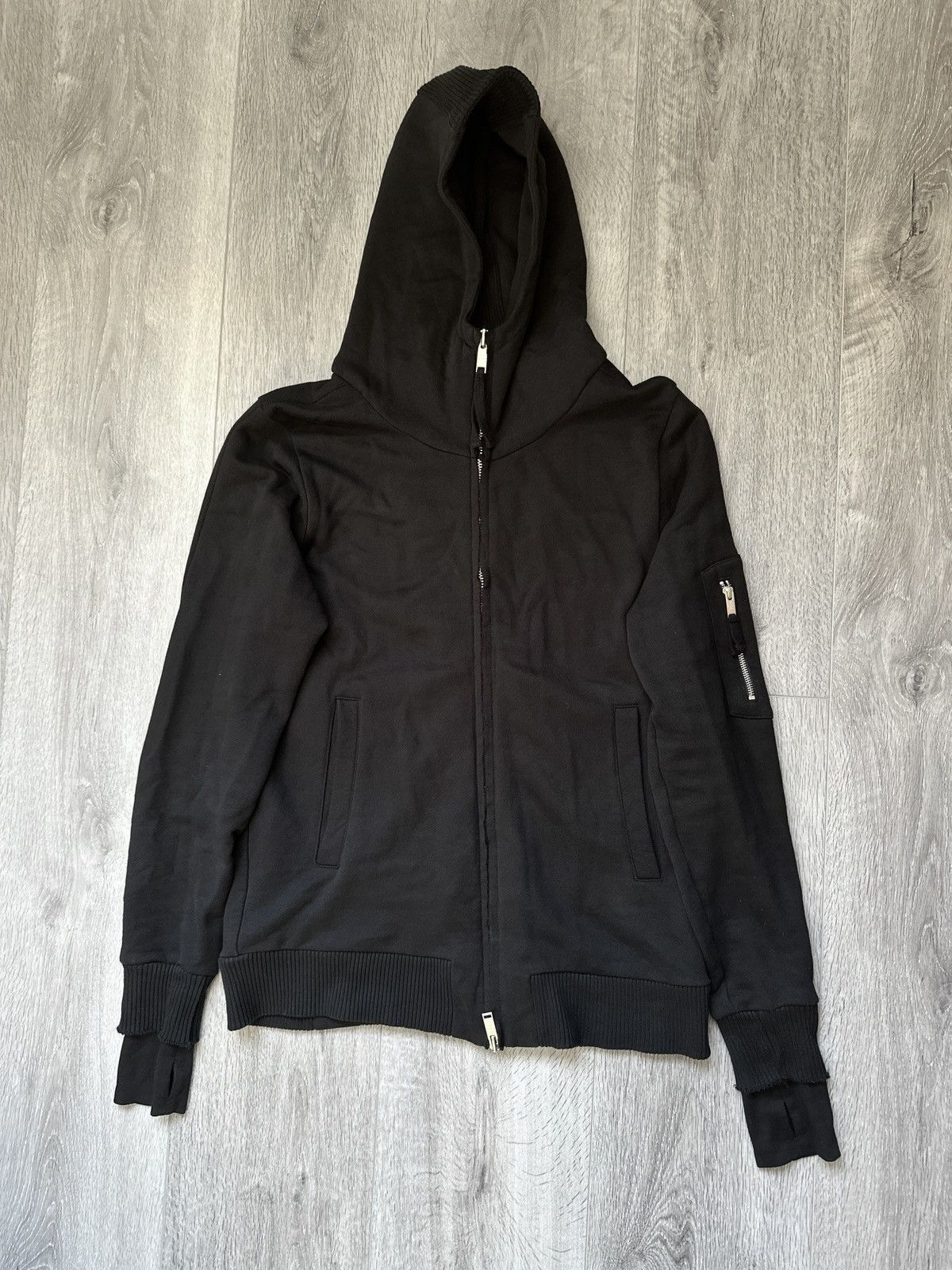 Thom Krom Thom Krom MA-1 Zip Up Hoodie Size US L / EU 52-54 / 3 - 2 Thumbnail