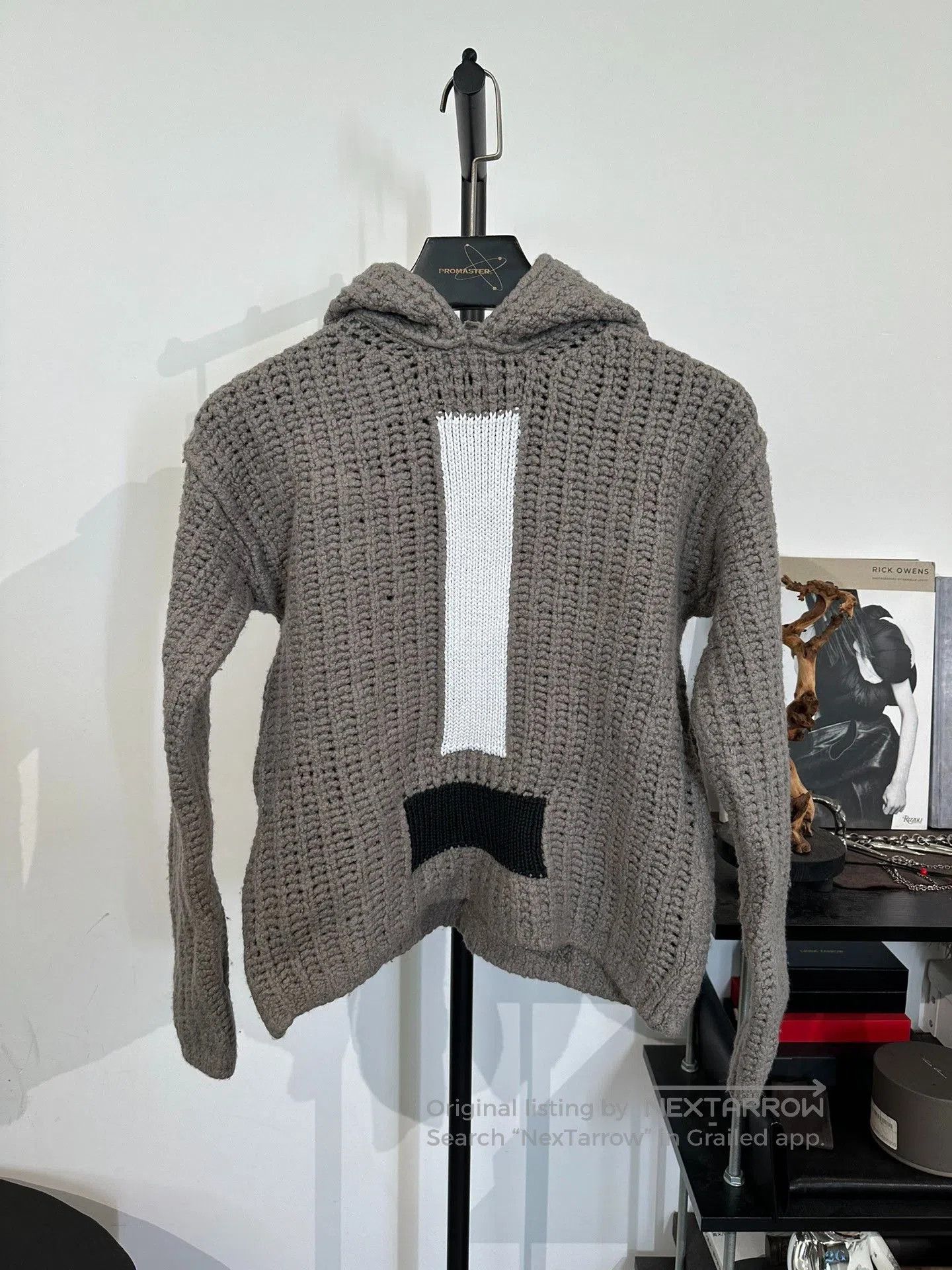 Rick Owens Rick Owens Main Line Knit Hooded Sweater M. Size US M / EU 48-50 / 2 - 1 Thumbnail