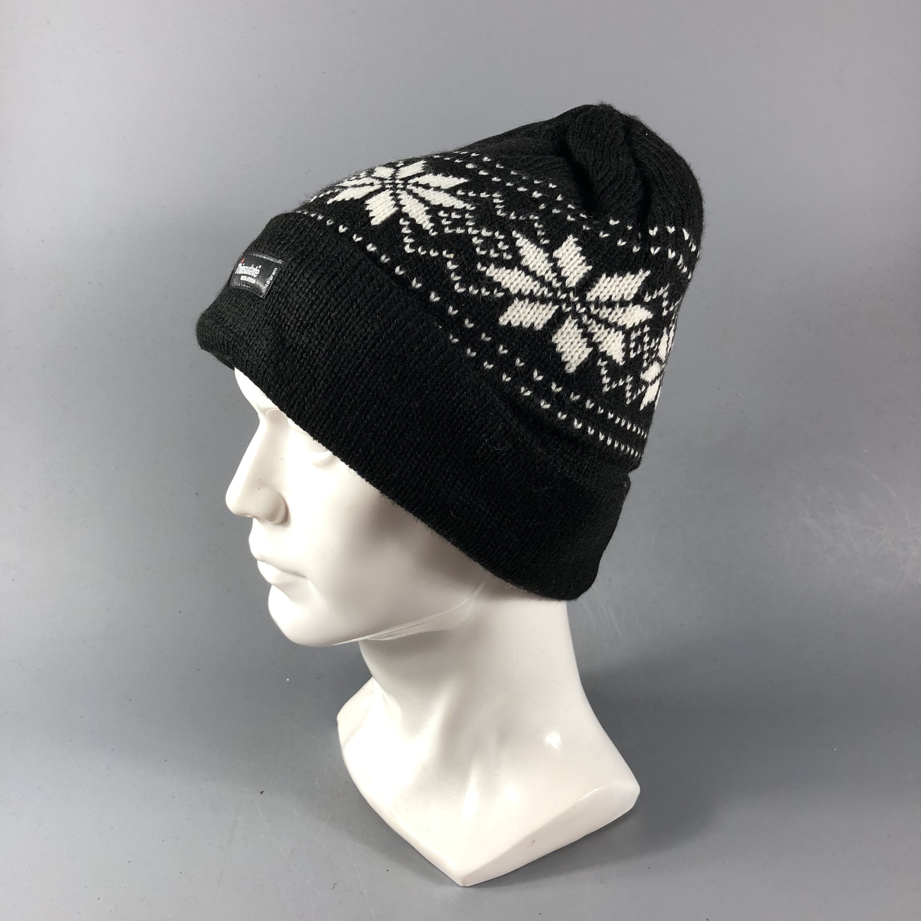 Vintage Thinsulate Fair Isle Beanie Snowcap Snow Hat B670 Size ONE SIZE - 2 Thumbnail