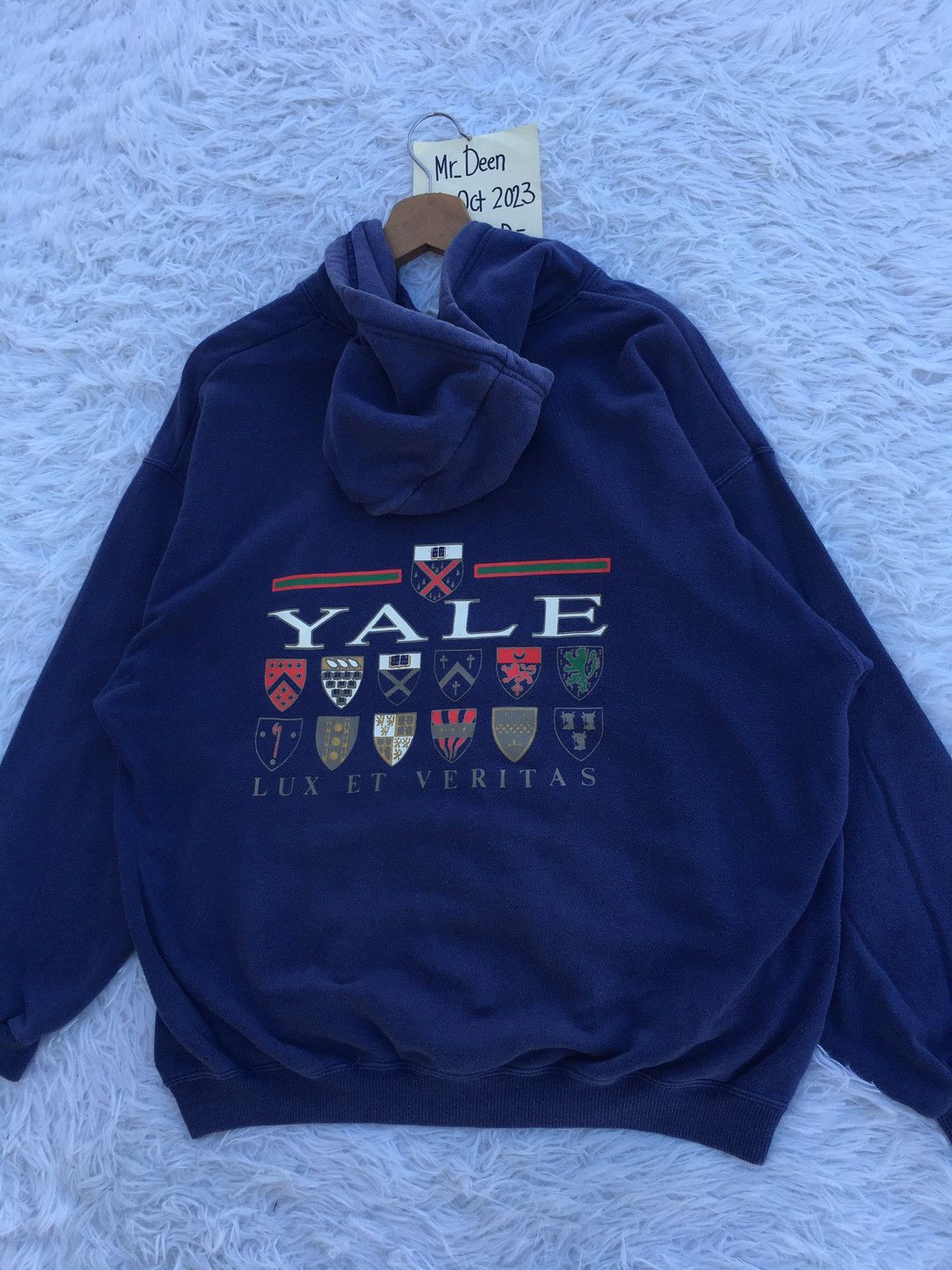 Vintage Rare Vintage Yale University Sweater Hoodie Size US L / EU 52-54 / 3 - 5 Thumbnail