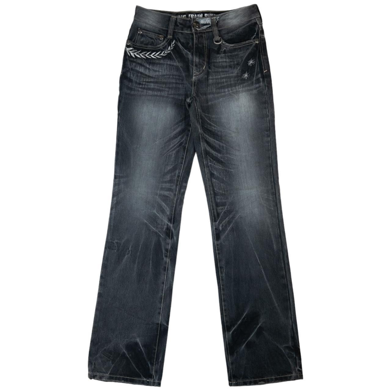 Other Vintage Big Train Japanese Biker Denim Jeans Size W29 Size US 29 - 3 Thumbnail