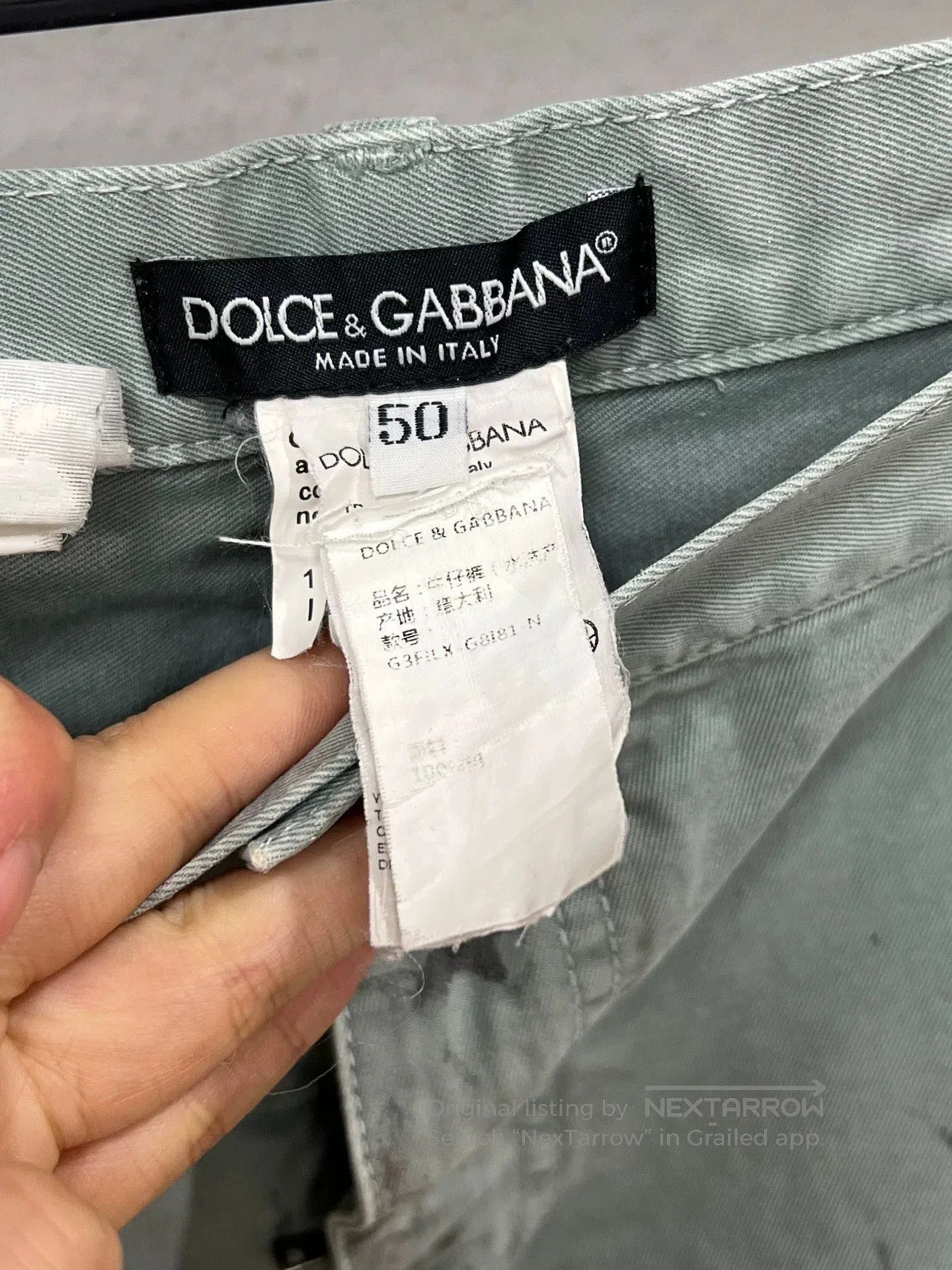 Dolce & Gabbana D&G Distressed Paint Jeans. Size US 34 / EU 50 - 4 Thumbnail