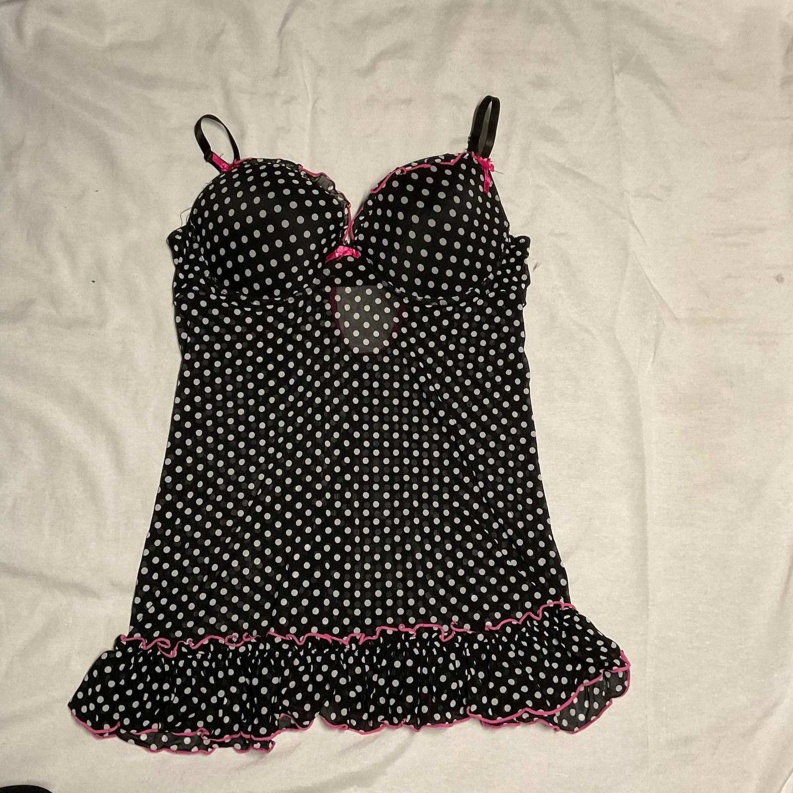 Other black and white Polka dot babydoll Size ONE SIZE - 1 Thumbnail