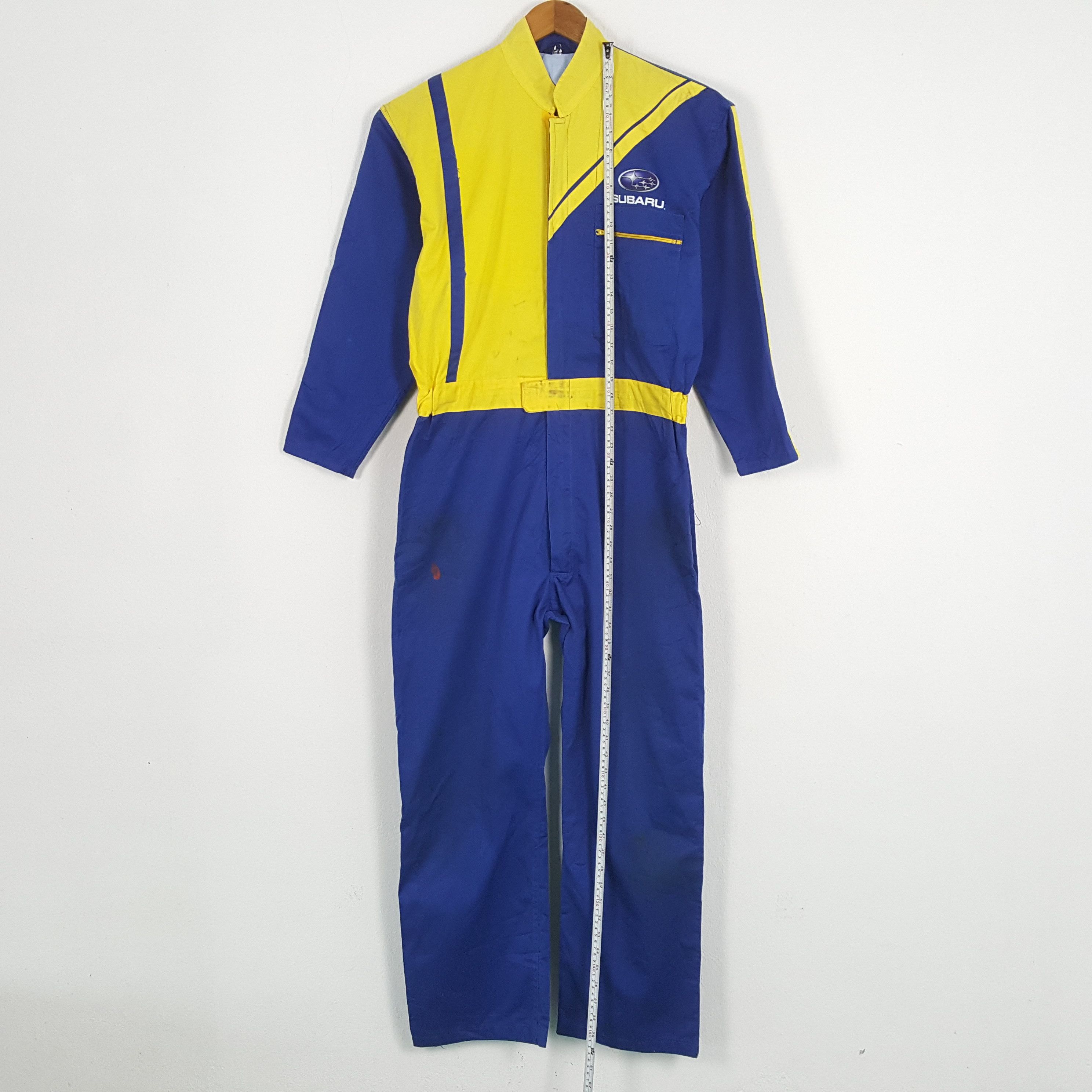 Japanese Brand × Vintage Vintage SUBARU Motorsports Racing Custom Coverall Jacket Size US M / EU 48-50 / 2 - 7 Thumbnail