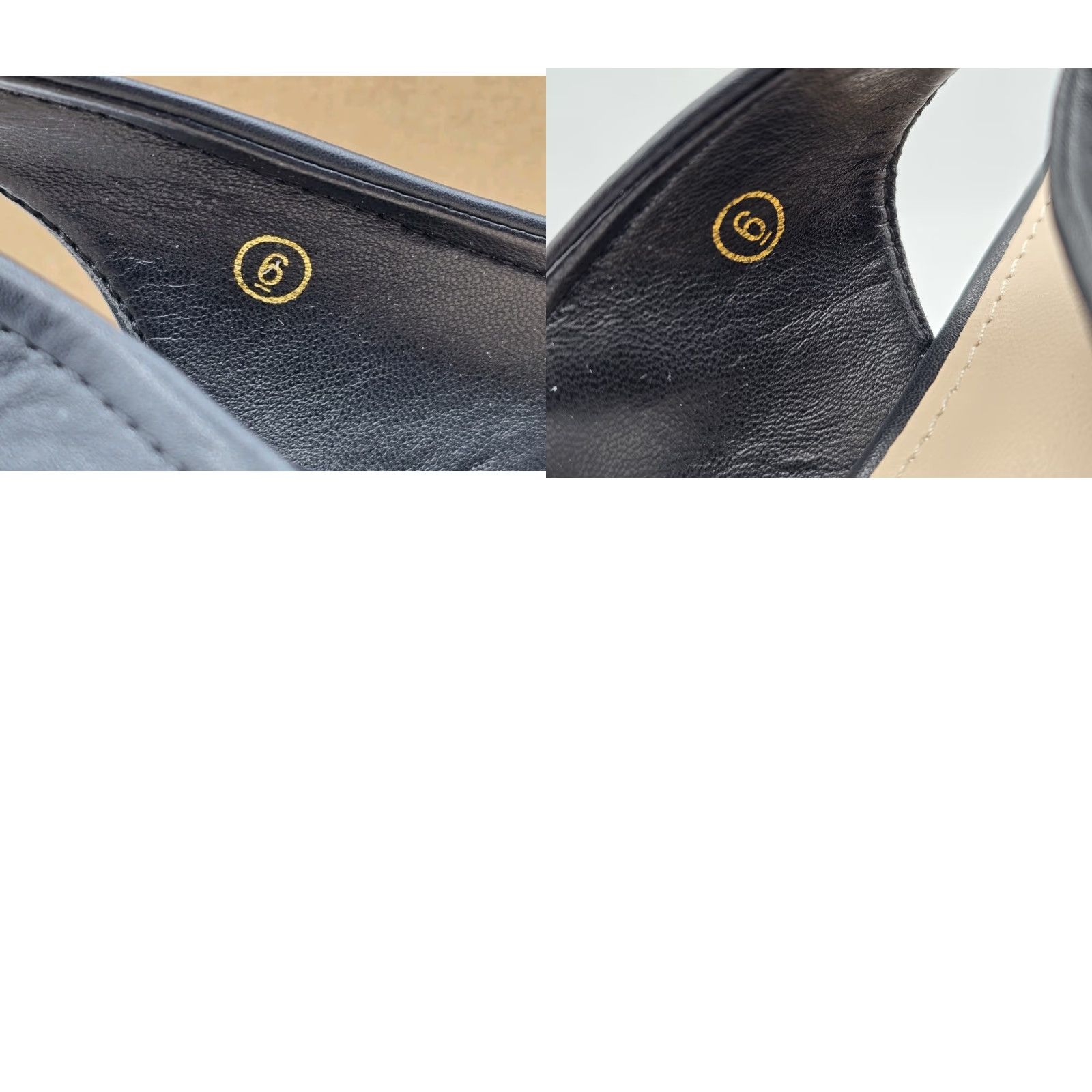 Vintage NIB Juliet Holy Women's Slingback Low Chunky Heels - Black - Lace Pull On - Size 6 - Pump, Heel, Block - Sandals? Size US 6 / IT 36 - 9 Thumbnail