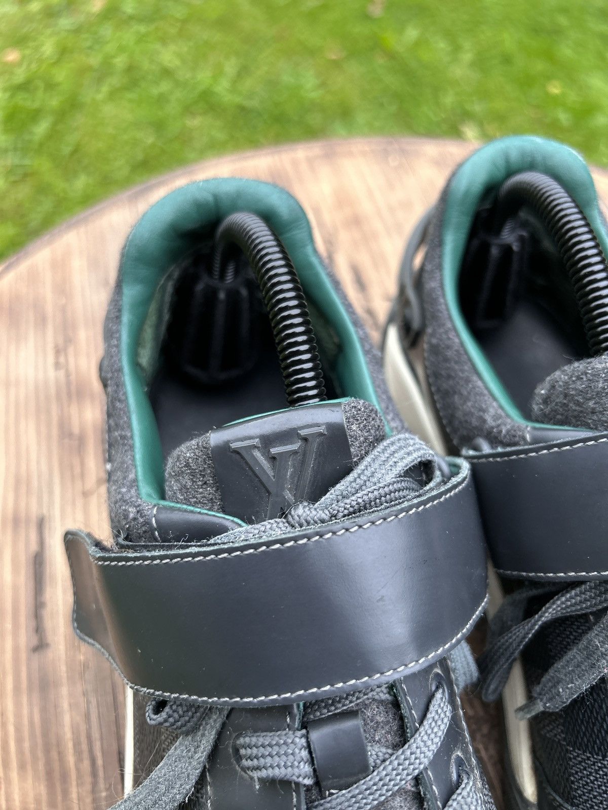 Louis Vuitton Louis Vuitton Elliptic Damier Graphite Low Top Sneakers Size US 7.5 / EU 40-41 - 16 Thumbnail