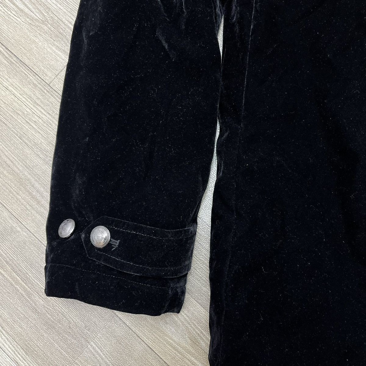 In The Attic In The Attic Velvet Velour Fireman Lgb Faux Fur Jacket Parka Size US L / EU 52-54 / 3 - 19 Thumbnail