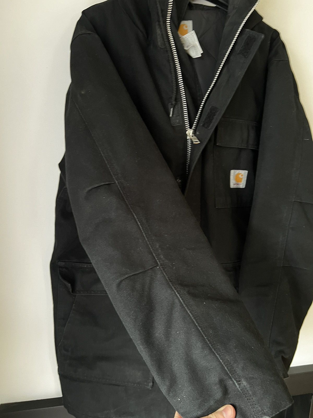 Carhartt Vintage 00s Carhartt Parka Jacket Workwear Streetwear Hype Size US M / EU 48-50 / 2 - 6 Thumbnail