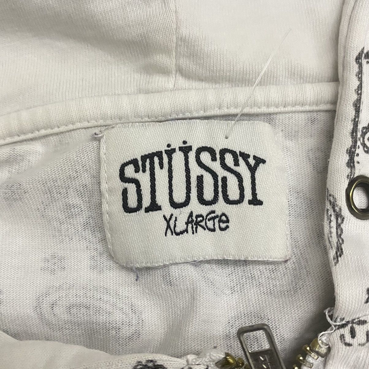 Stussy Stussy full print paisley zip up hoodie Size US XL / EU 56 / 4 - 9 Thumbnail