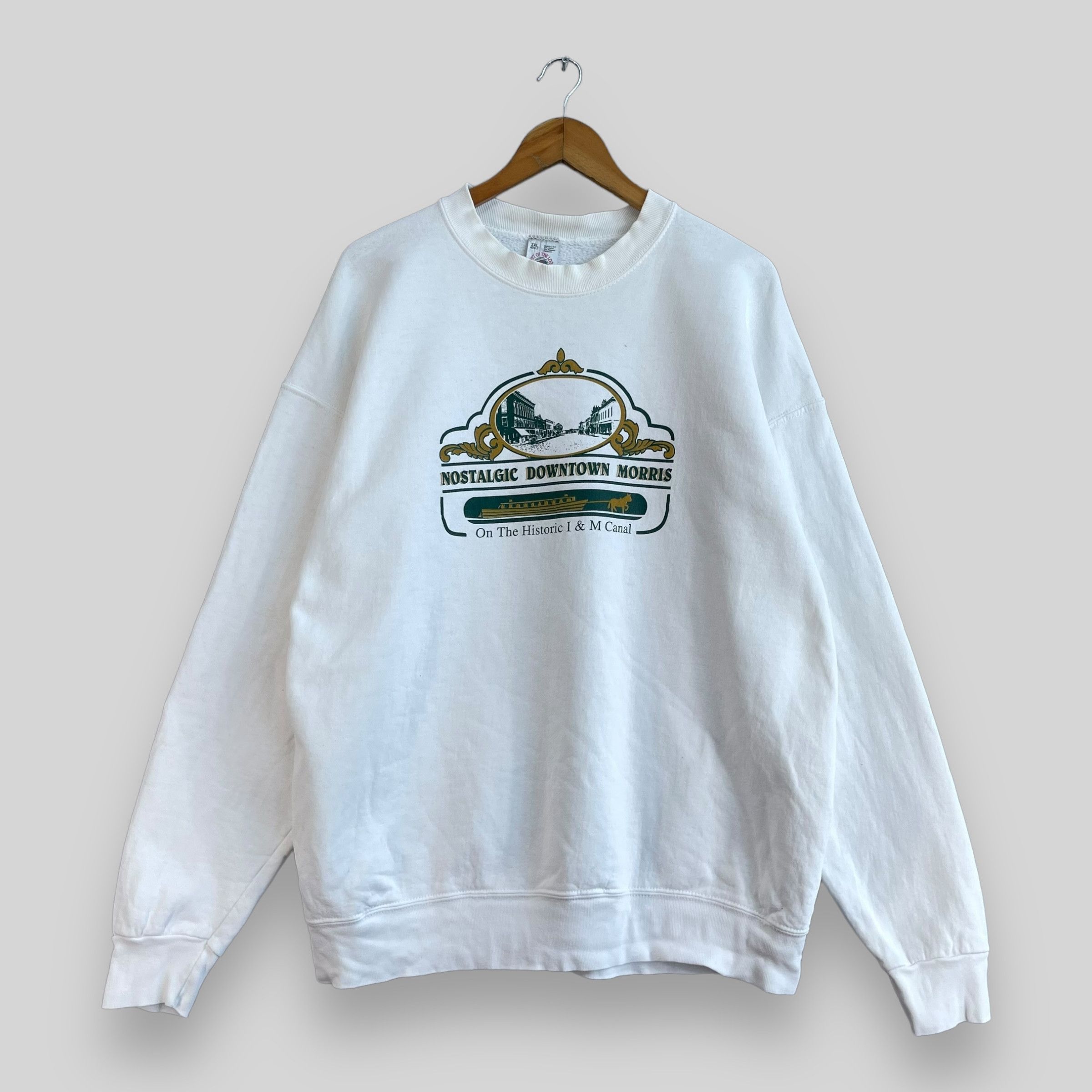 Vintage Vintage Nostalgic Downtown Morris Sweatshirt Crewneck Size US XL / EU 56 / 4 - 1 Thumbnail