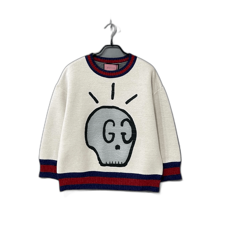 Gucci Gucci Skull Graphic Crewneck Sweatshirt-2505 Size M / US 6-8 / IT 42-44 - 1 Thumbnail