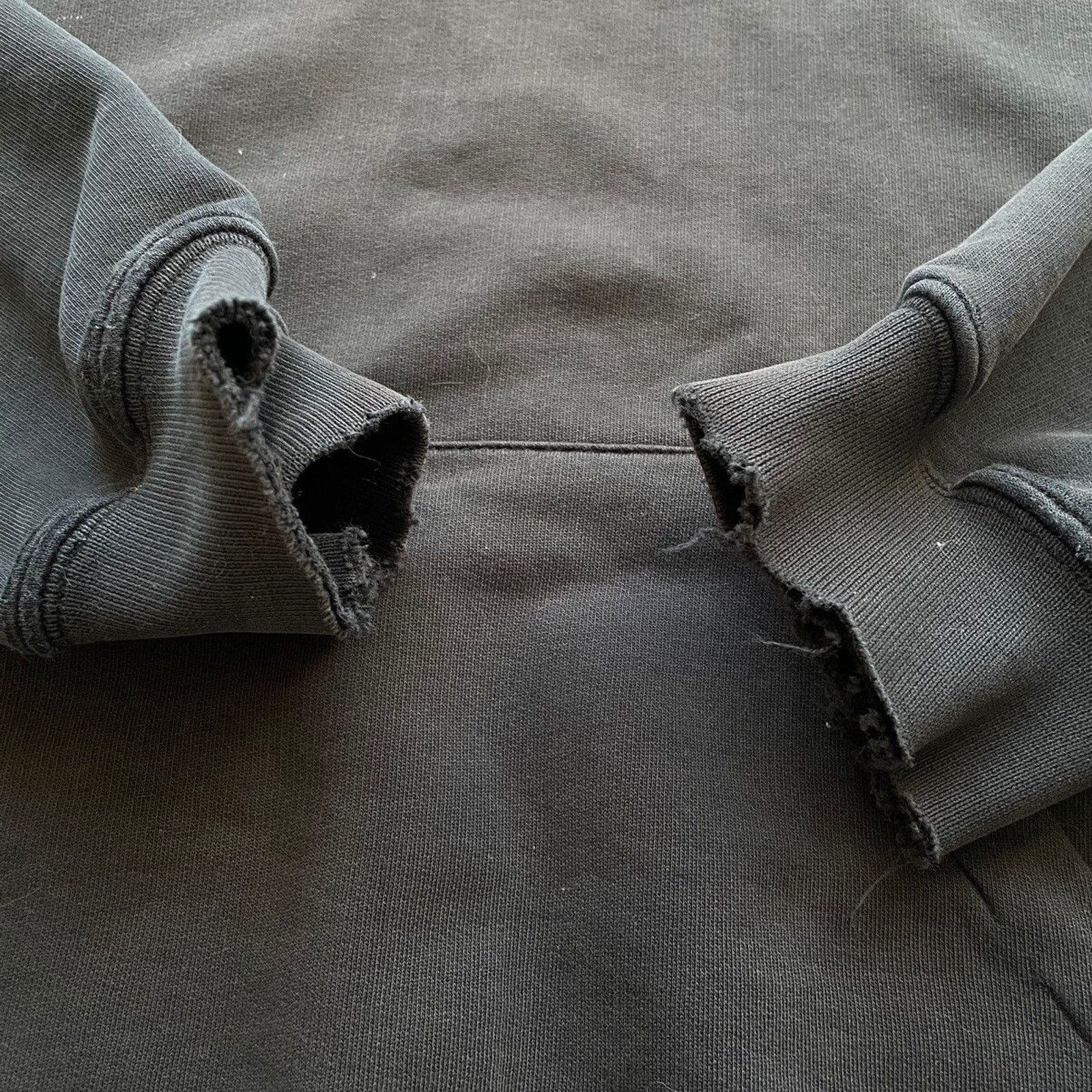Nike Vintage Y2K Nike Swoosh Hoodie XL Sun Faded Black Rare Size US XL / EU 56 / 4 - 3 Thumbnail