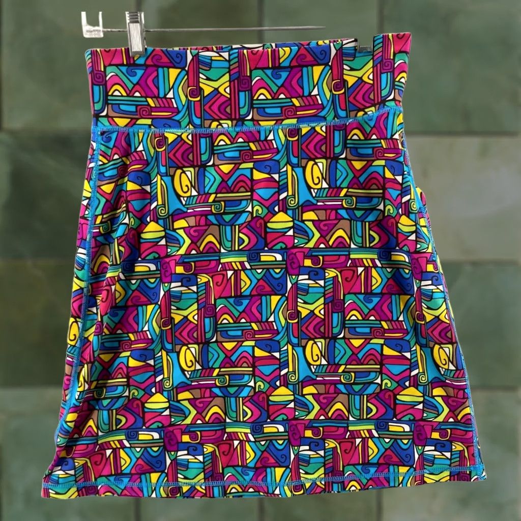 Vintage Spunkwear Skirt Womens XS Abstract Summer Made USA Size 26" / US 2 / IT 38 - 1 Thumbnail