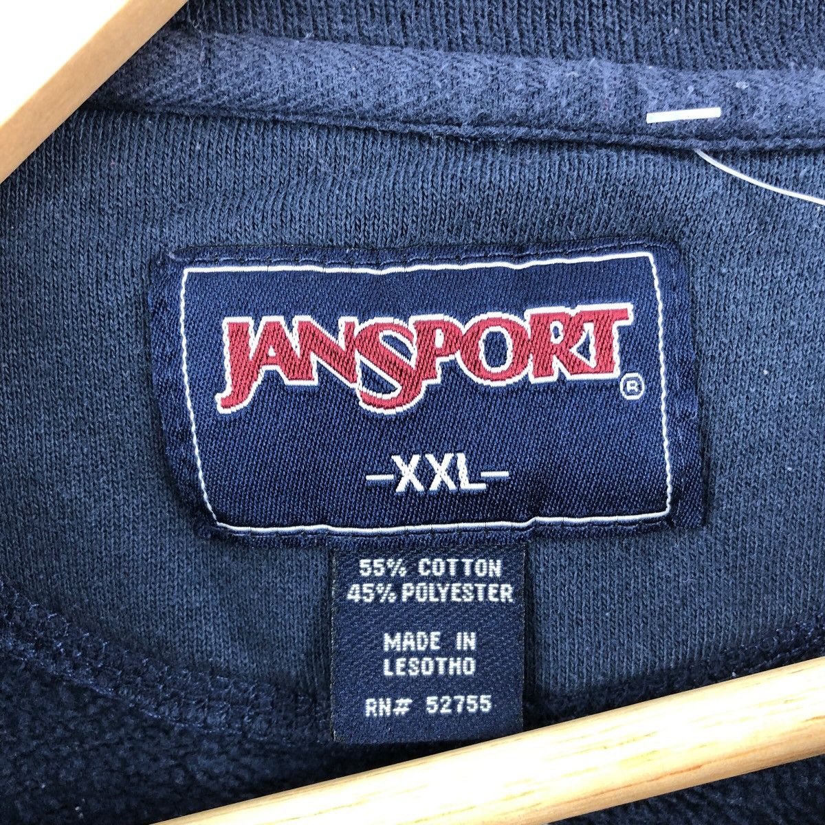 Vintage Vintage COLLEGIATE WHARTON University Of Jansport Sweatshirt Size US XXL / EU 58 / 5 - 6 Thumbnail