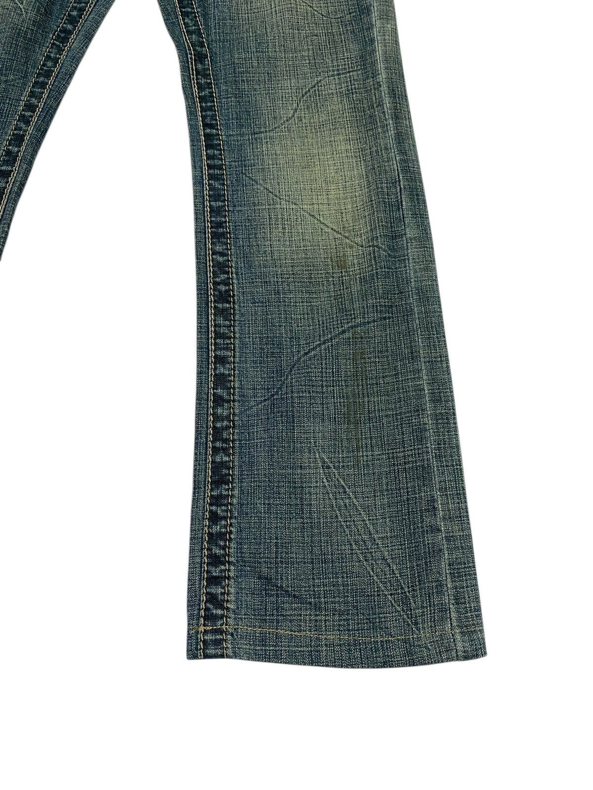Marithe + Francois Girbaud Japanese brand X marithe francois girbaud flare cowboy jeans Size US 28 / EU 44 - 4 Thumbnail