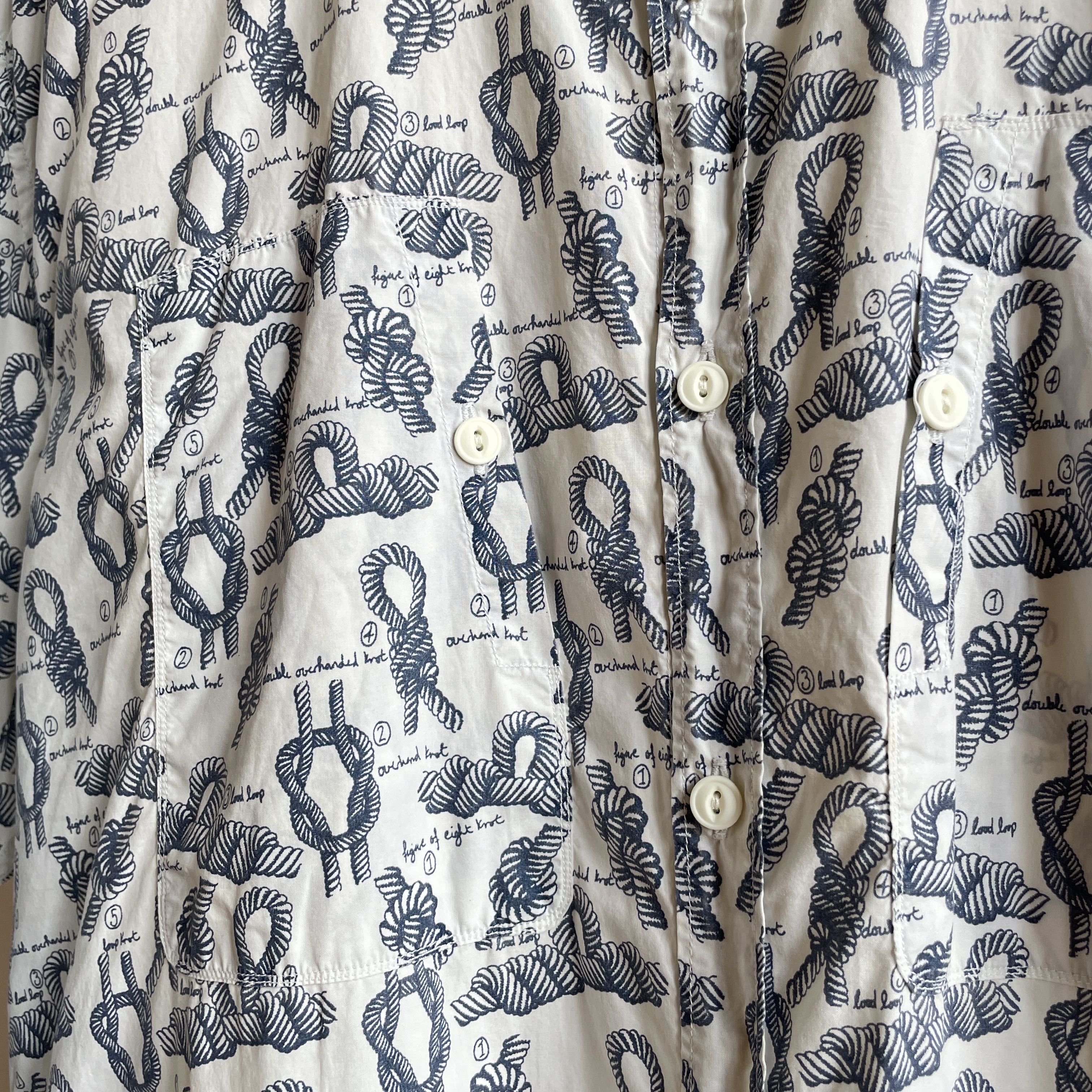 Barbour Barbour Dept. B Knots Pattern Shirt Size UK/EUR XL/ US L Size US L / EU 52-54 / 3 - 4 Thumbnail