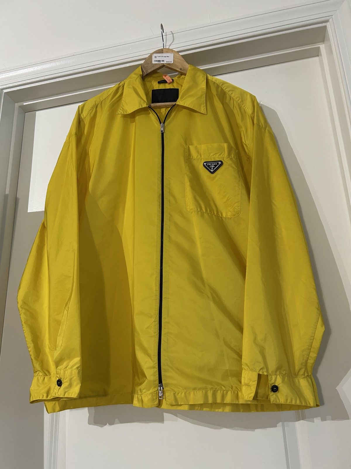 Prada 00s Prada Virgin Wool Nylon Zip Jacket ysl gucci tom ford